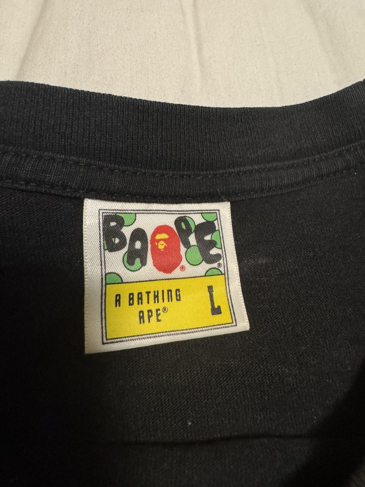 Bape A bathing ape tee shirt mens large Size US L / EU 52-54 / 3 - 3 Thumbnail