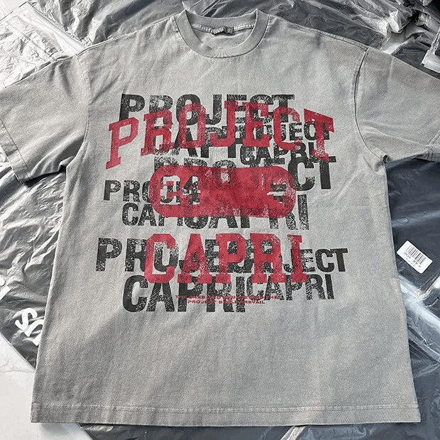 Other PROJECT CAPRI Letter Print Shirt Size US XL / EU 56 / 4 - 2 Thumbnail