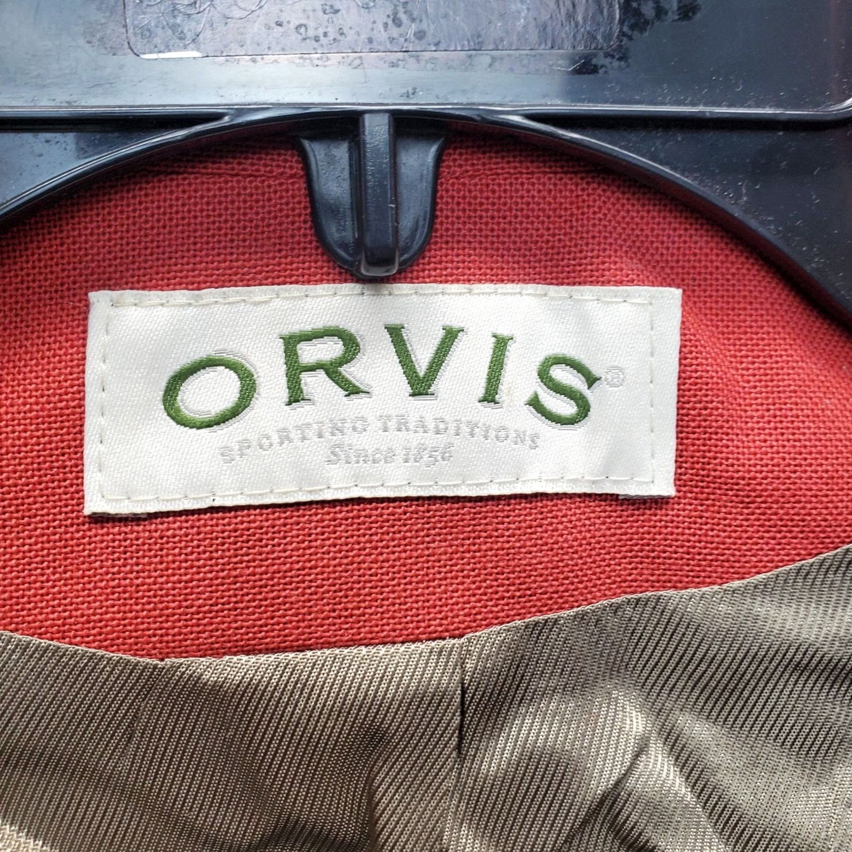 Orvis VINTAGE Orvis Blazer Jacket Womens 8R Red Wool Blend Notch Single Breasted Shirt Adult Womens Size: Womens Size 8 Red Blazer Vintage Size M / US 6-8 / IT 42-44 - 6 Thumbnail