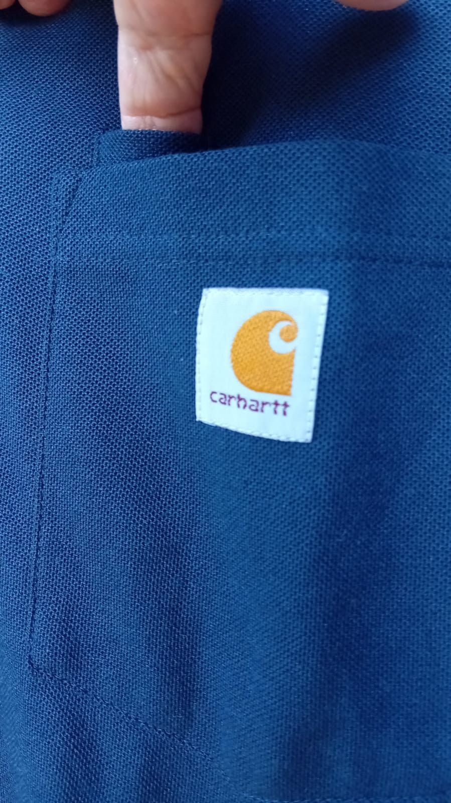 Carhartt Carhartt K570 NVY Polo Pocket t-shirt sz S Size US S / EU 44-46 / 1 - 5 Thumbnail