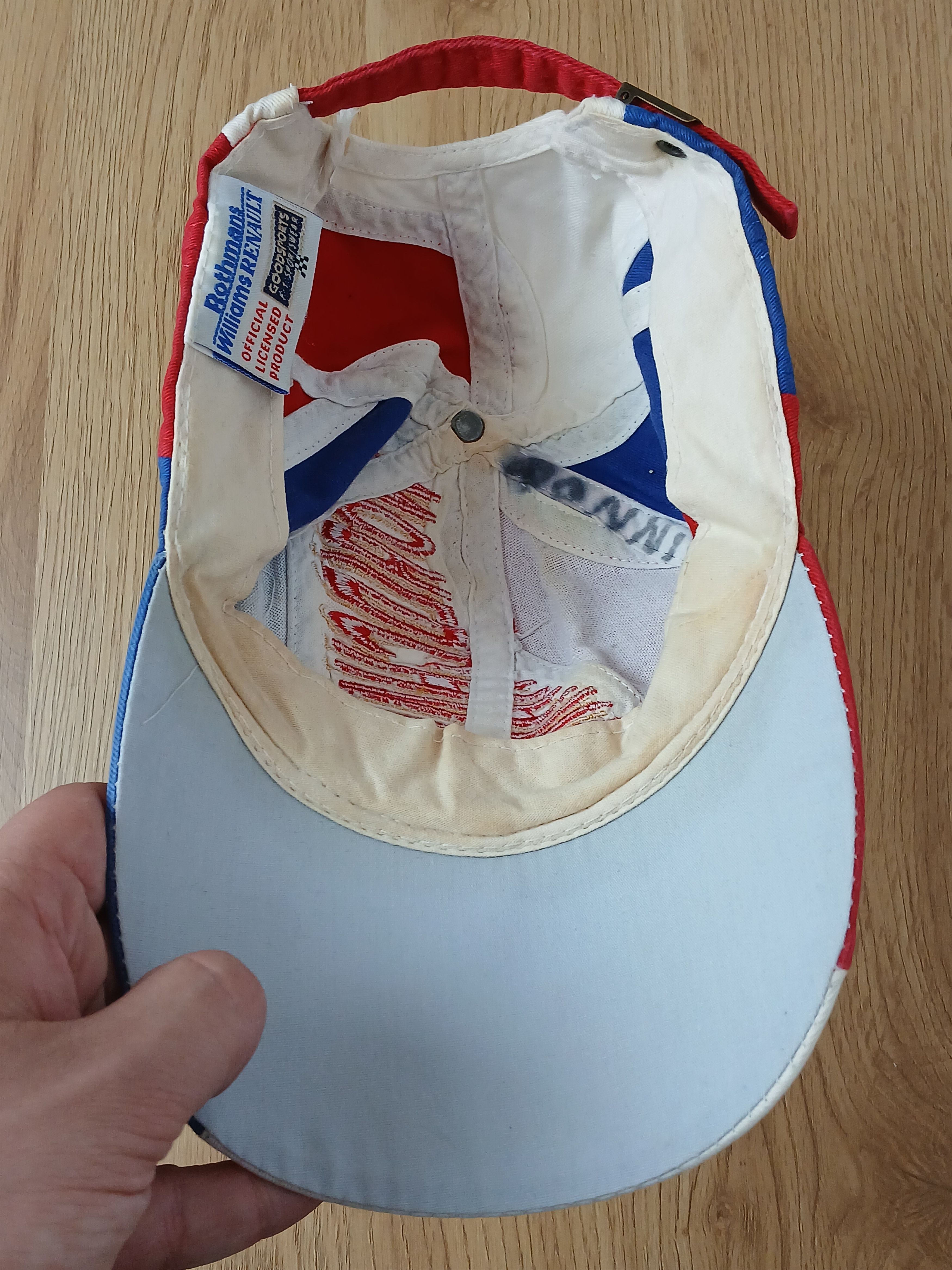 Formula 1 Vintage Rothmans Williams Renault F1 Racing Cap Size ONE SIZE - 8 Thumbnail