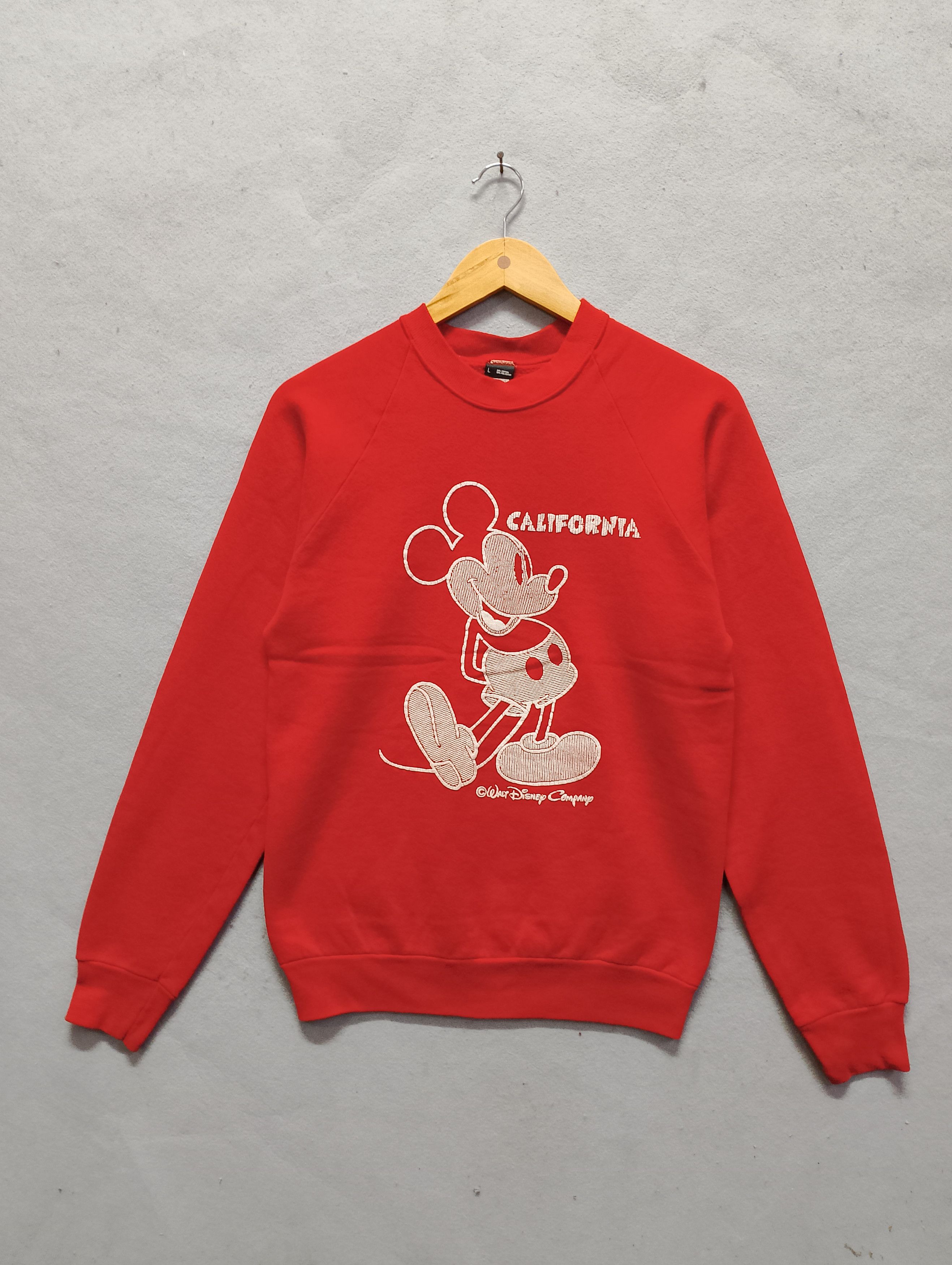 Vintage Vintage Mickey Mouse California Sweatshirt Screen Stars Size US L / EU 52-54 / 3 - 2 Thumbnail