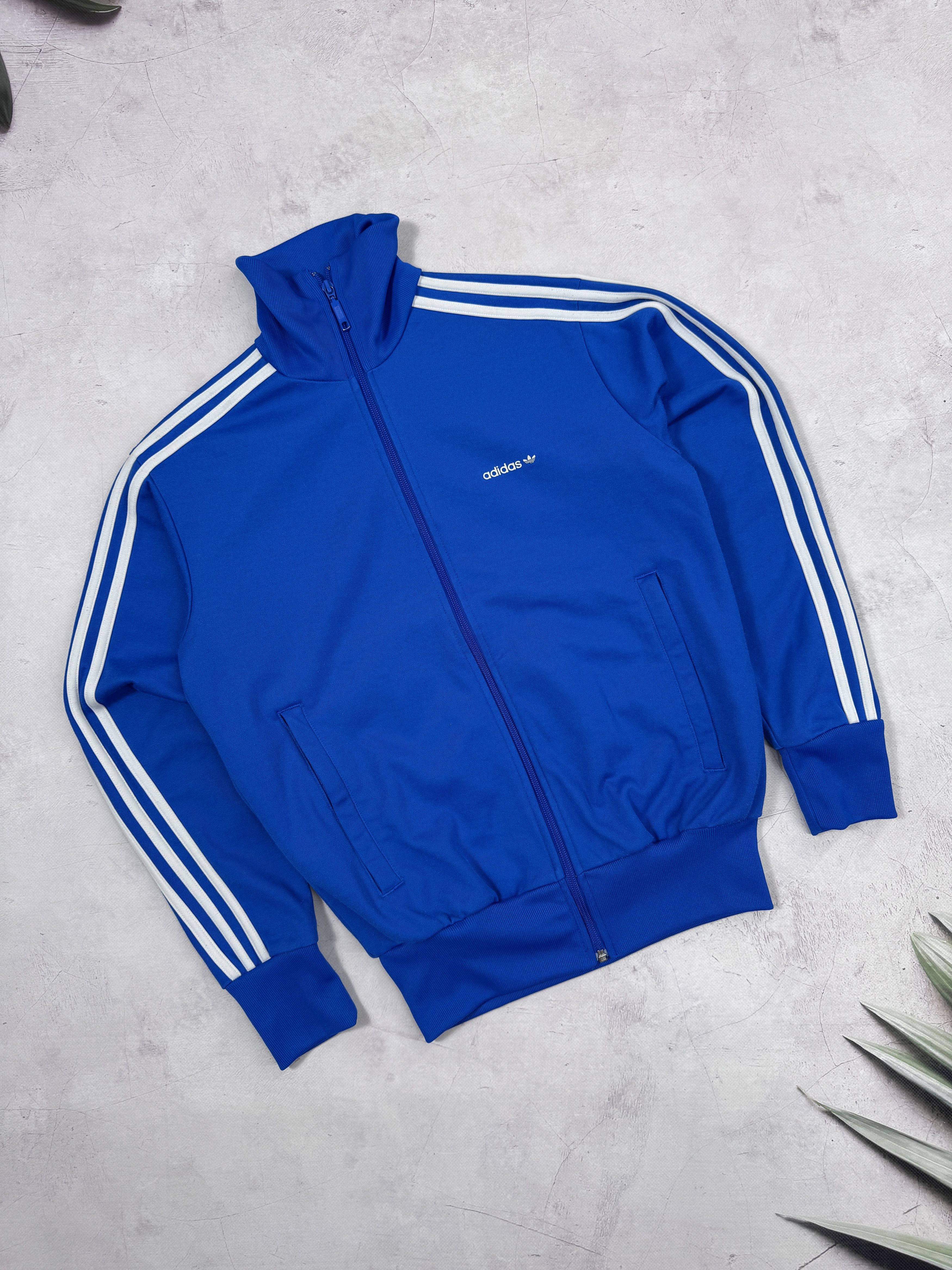 Adidas Y2K Adidas Track Jacket Blue & White Stripes Size US S / EU 44-46 / 1 - 2 Thumbnail