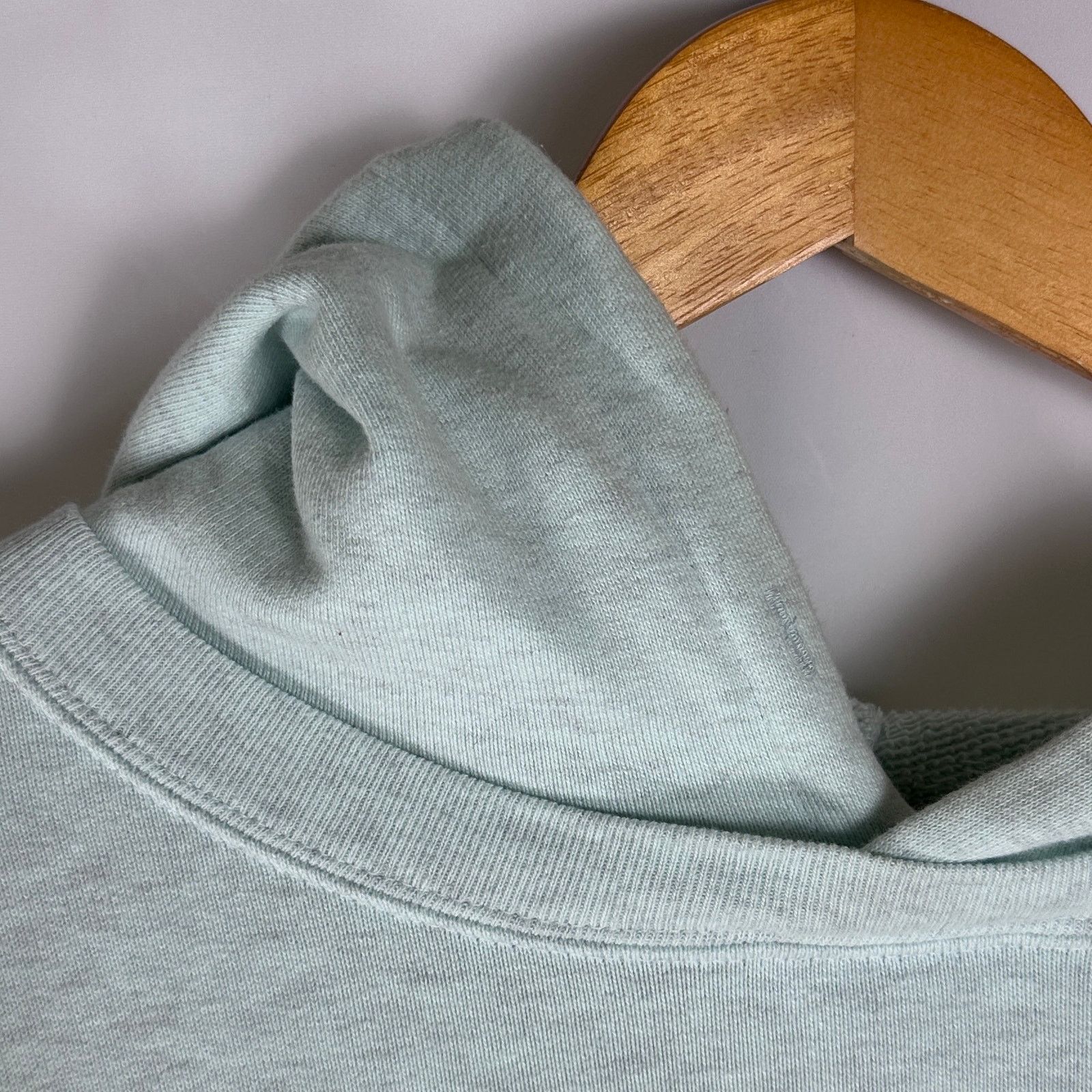 Unused Light Blue Japanese Layered Crewneck Hoodie Size US L / EU 52-54 / 3 - 3 Thumbnail