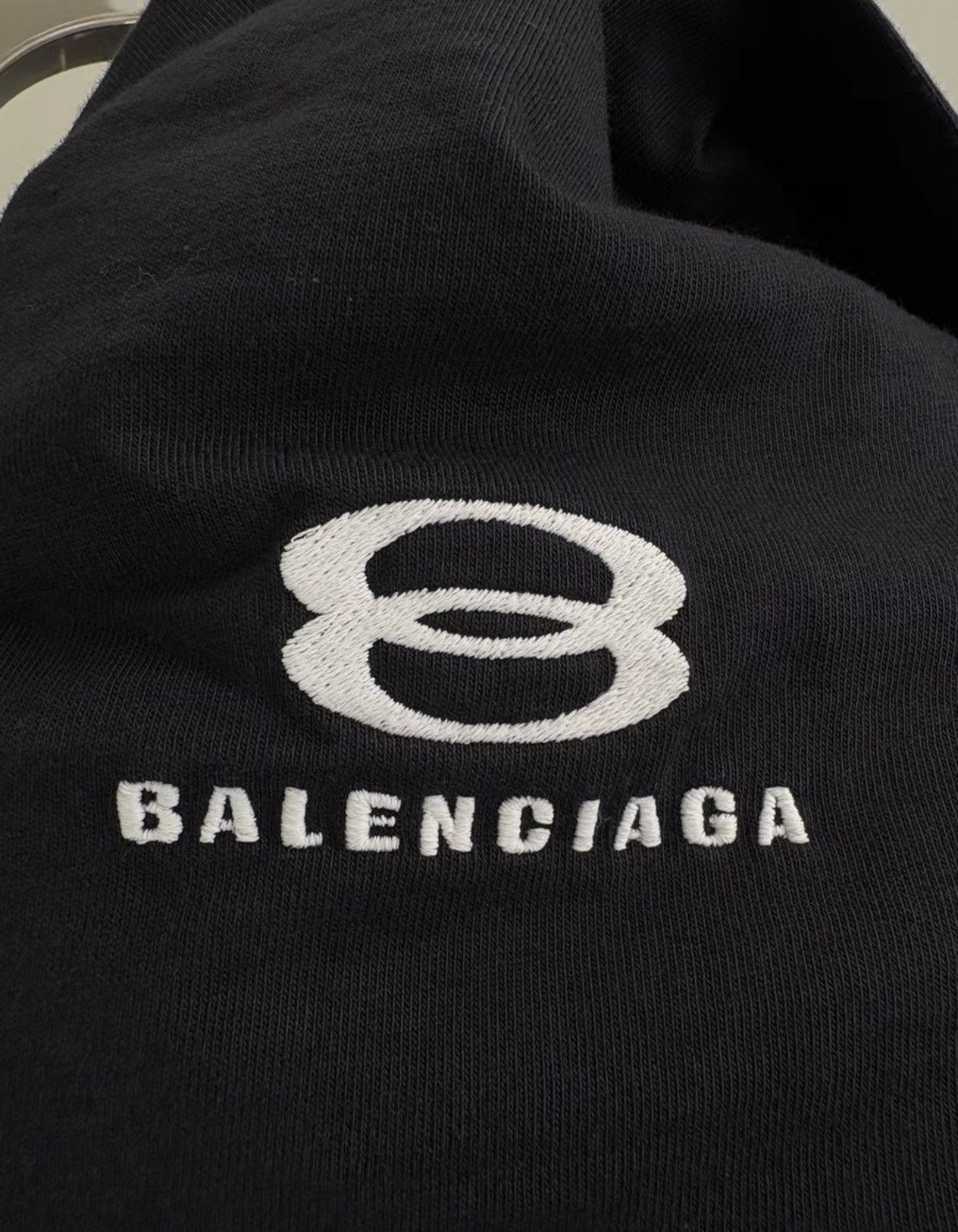 Balenciaga BALENCIAGA Double Ring Four-Sleeve Zip-Up Hooded Jacket K1 Size US M / EU 48-50 / 2 - 3 Thumbnail