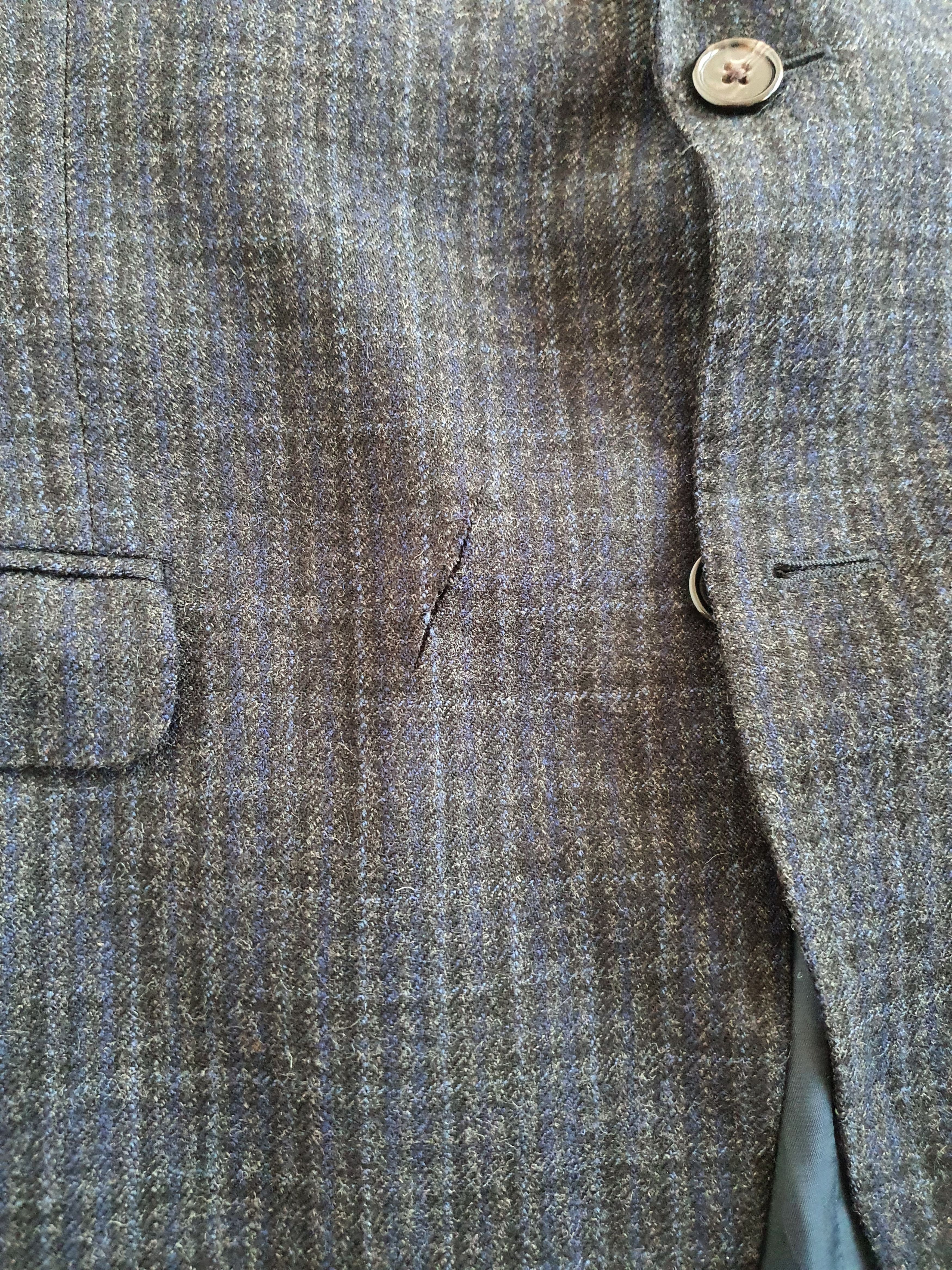 Ralph Lauren LAUREN (Ralph Lauen) - Windowpane Check Blazer Jacket Size 46R - 9 Thumbnail