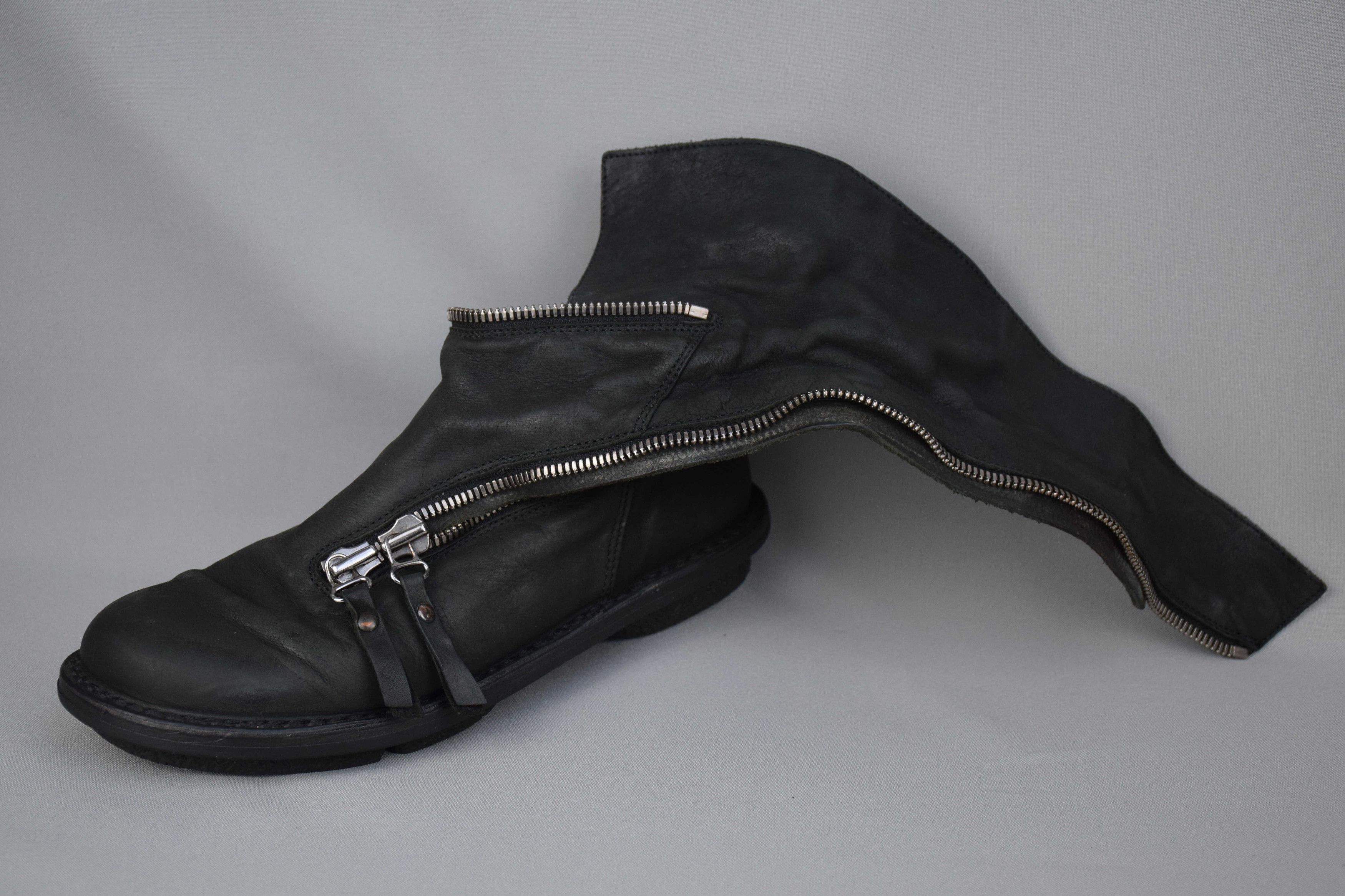 Designer × Trippen Trippen Helix f Women's Black Zip Boots US 8 UK 6 EU 39 Size US 8 / IT 38 - 7 Thumbnail