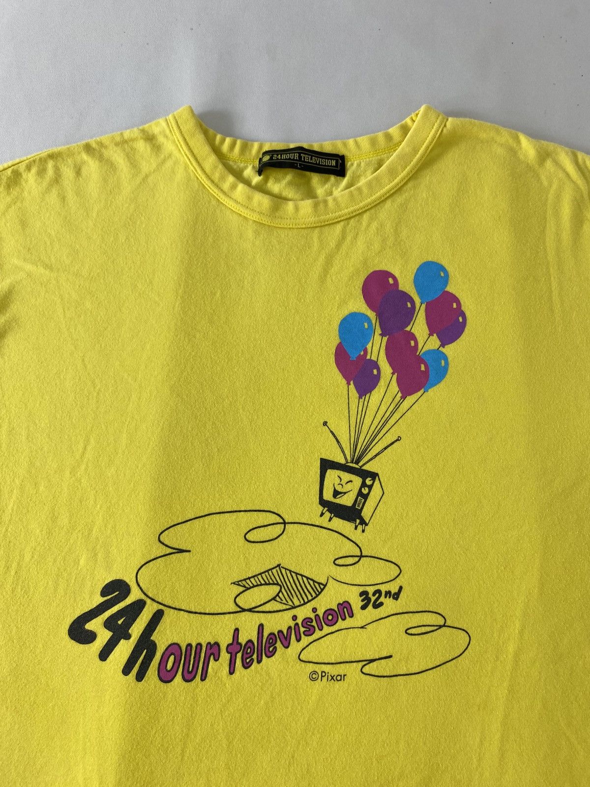 Japanese Brand 90s 24 Hour Television 32nd Pixar Charity Printed Tee Size US M / EU 48-50 / 2 - 4 Thumbnail