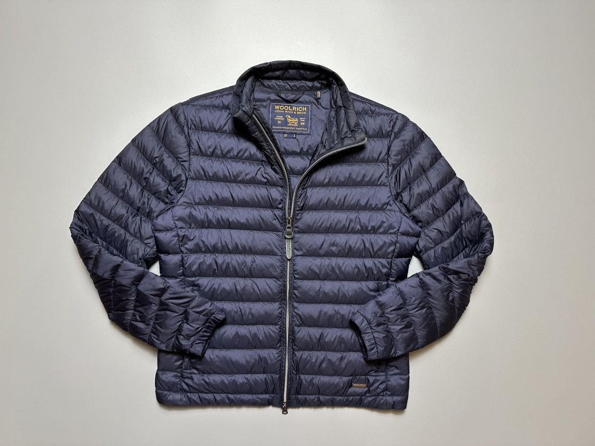 light outdoor nylon&down jacket 48 size S-M 9/10