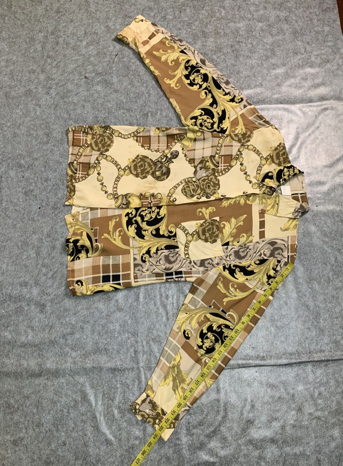 Ungaro Paris Rare Design Vintage Paris Unique Long Sleeve Blouse Size M / US 6-8 / IT 42-44 - 11 Thumbnail
