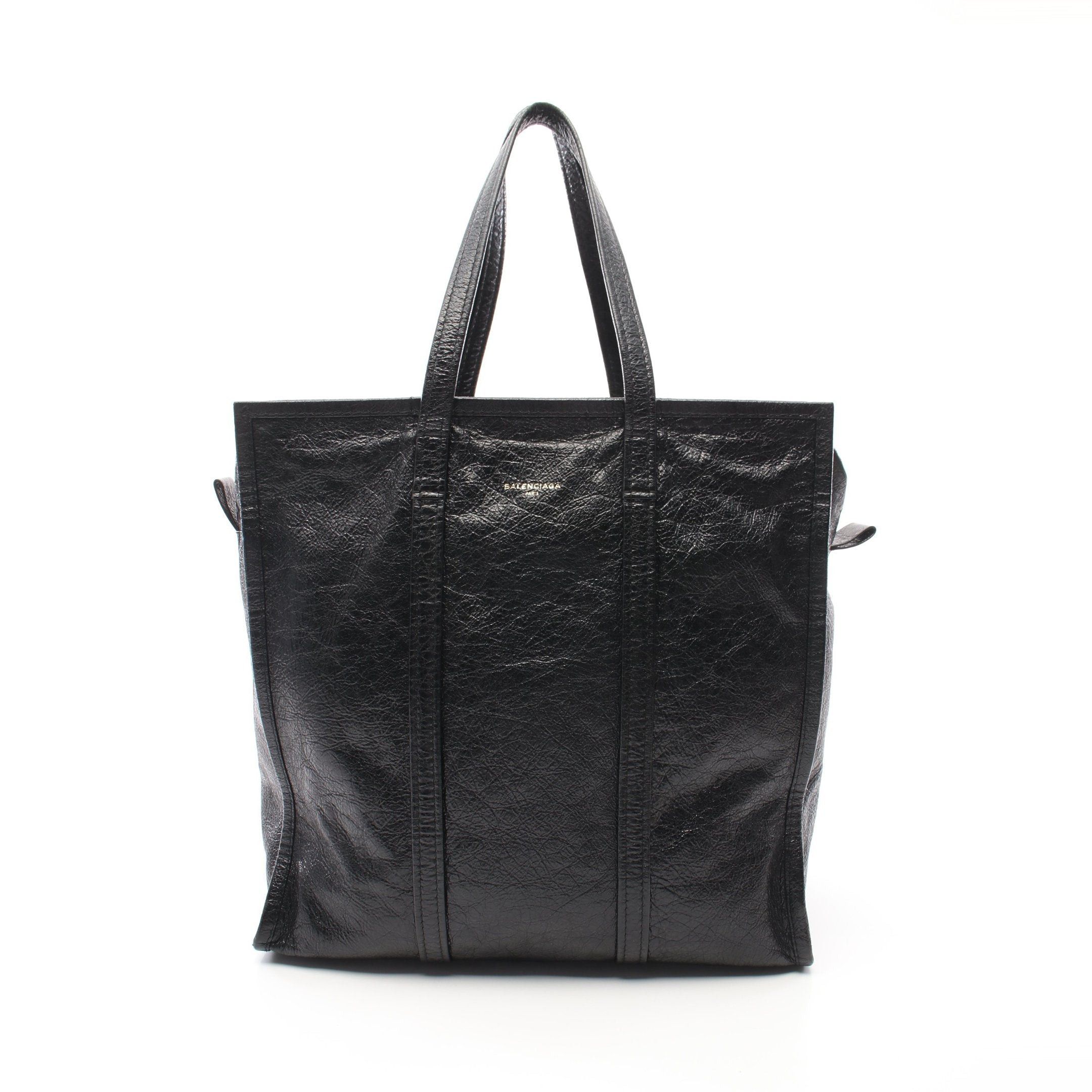 Balenciaga BAZAR SHOPPER M Bazaar Shopper Handbag Tote Bag Leather Black |  Grailed