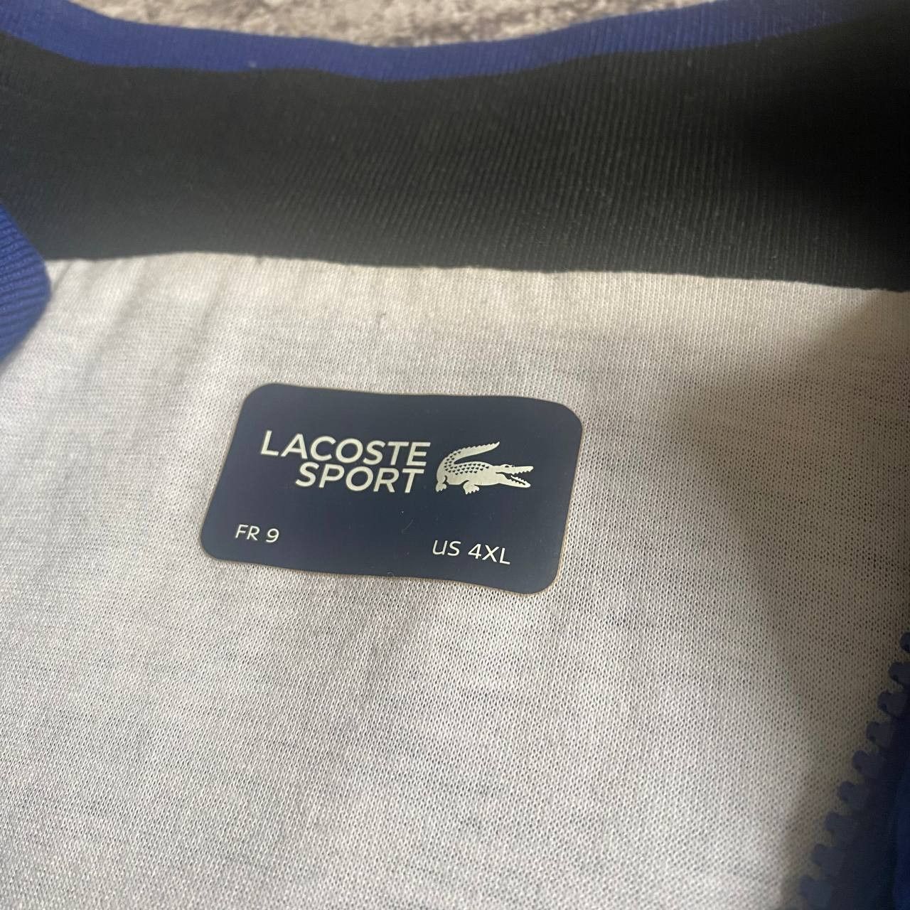 Lacoste Lacoste Track Top Blue Jacket Size US XL / EU 56 / 4 - 8 Thumbnail