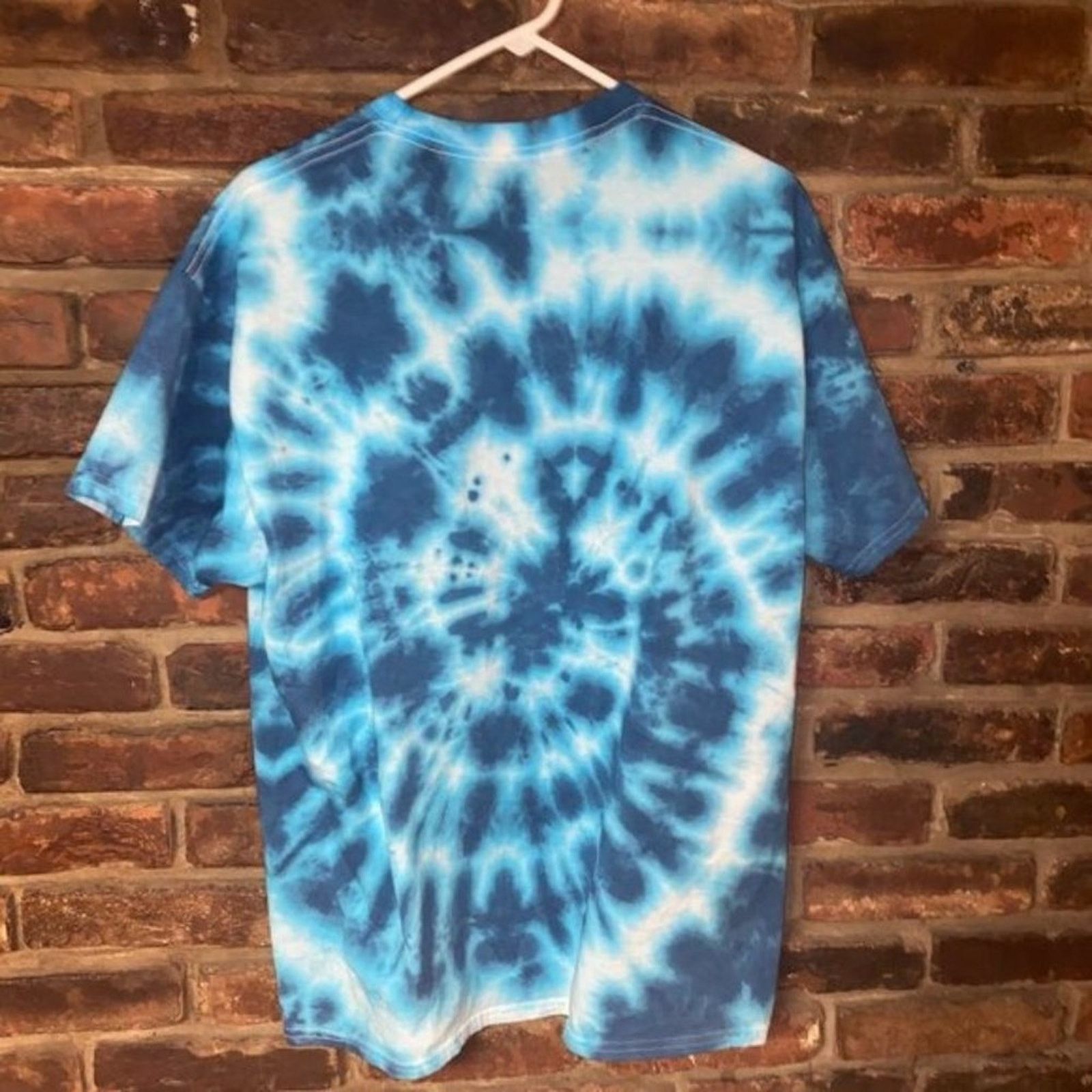 Hard Rock Cafe Hard Rock Custom Blue Tie Dye Graphic T-Shirt XL Size US XL / EU 56 / 4 - 6 Thumbnail