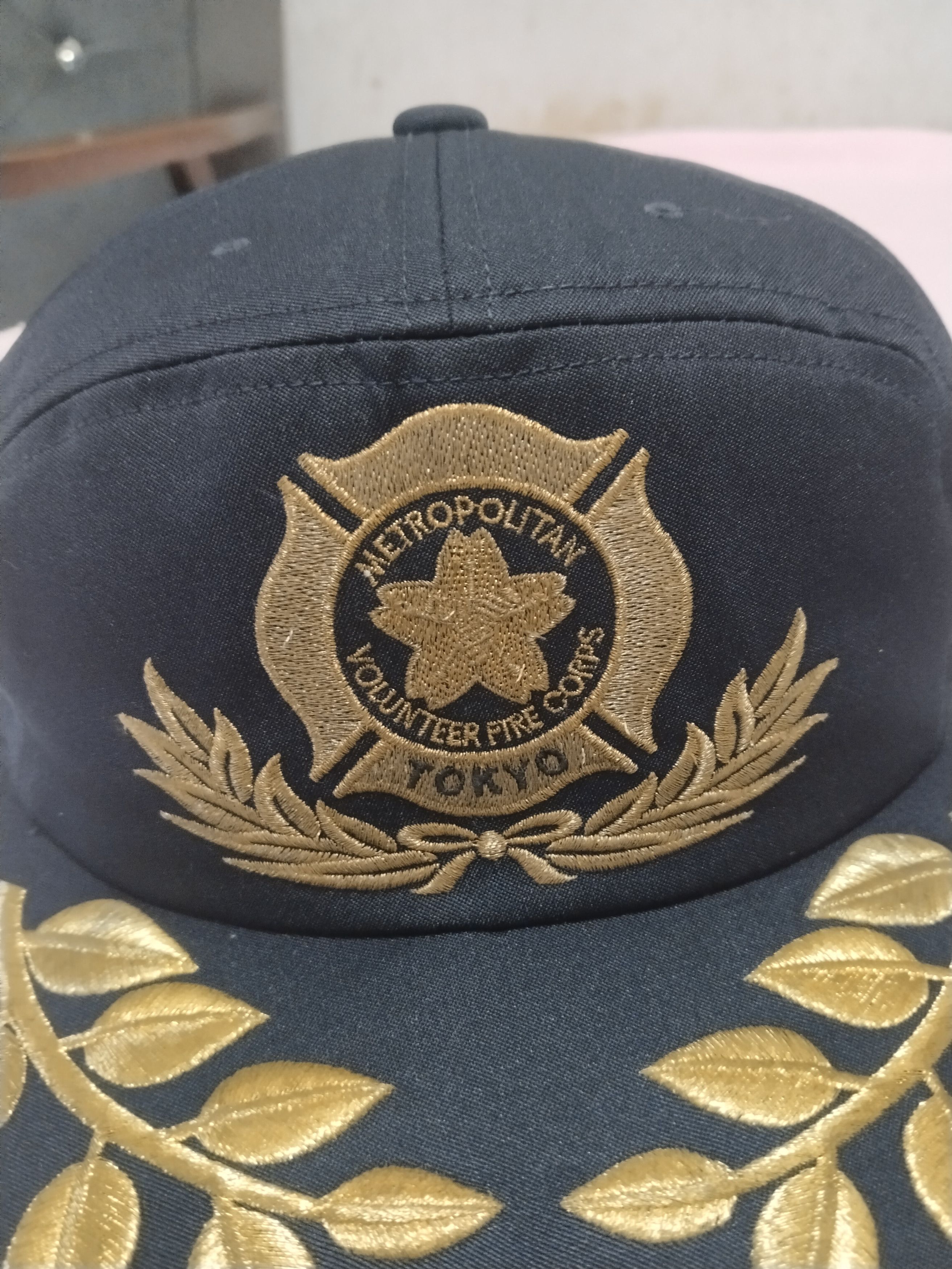 Japanese Brand ERCHIVED TOKYO METROPOLITAN VOLUNTEER FIRE CORP HAT Size ONE SIZE - 2 Thumbnail