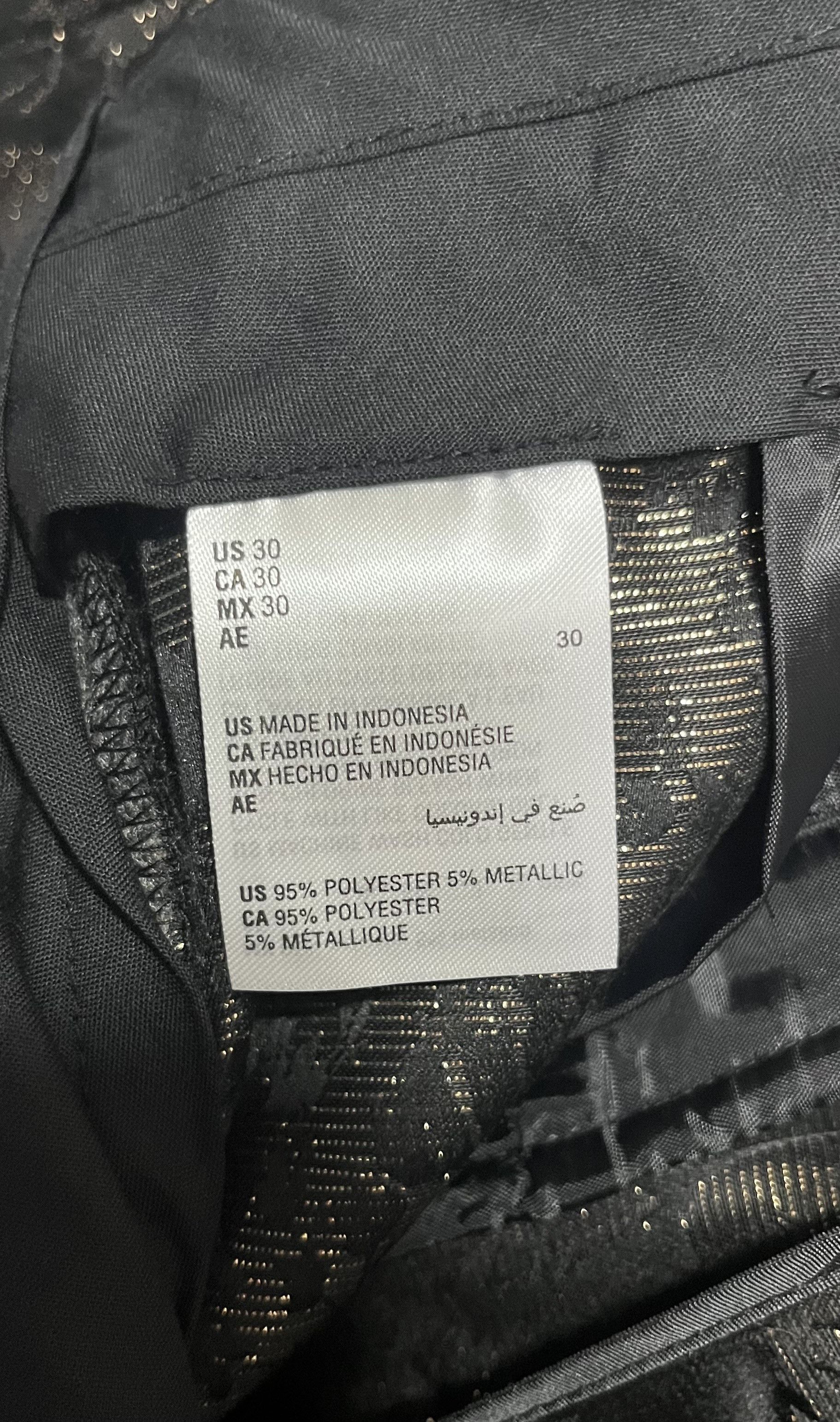 I.N.C International Concepts "Gold and Shine" Dress Pants (30) Size US 30 / EU 46 - 5 Thumbnail