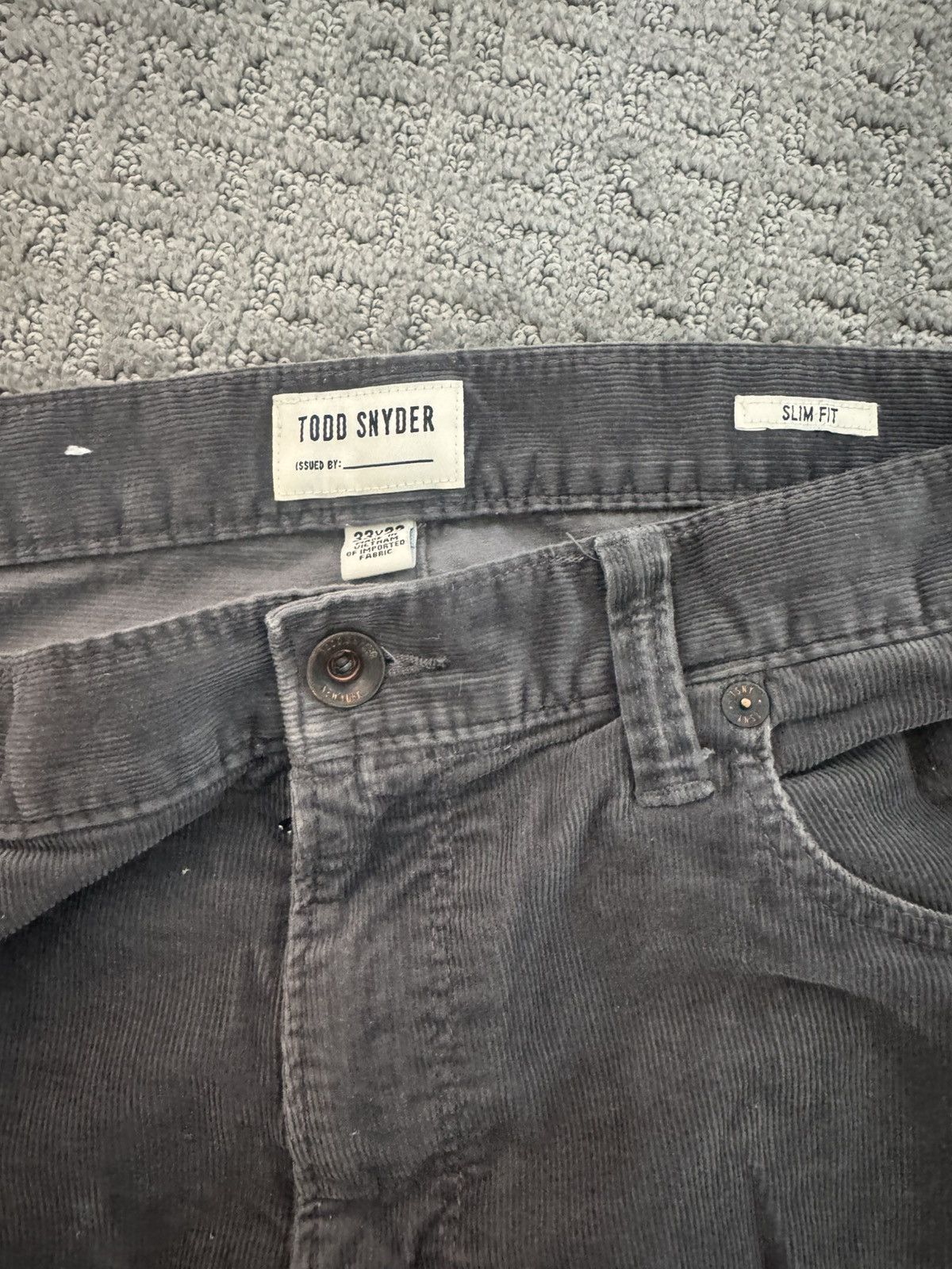 Todd Snyder Todd Snyder Japanese Corduroy Pants Size US 33 - 2 Thumbnail