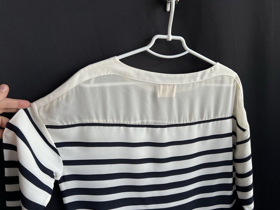 Jean Paul Gaultier Jean Paul Gaultier Lindex Striped Blouse Top Size S Size S / US 4 / IT 40 - 10 Thumbnail