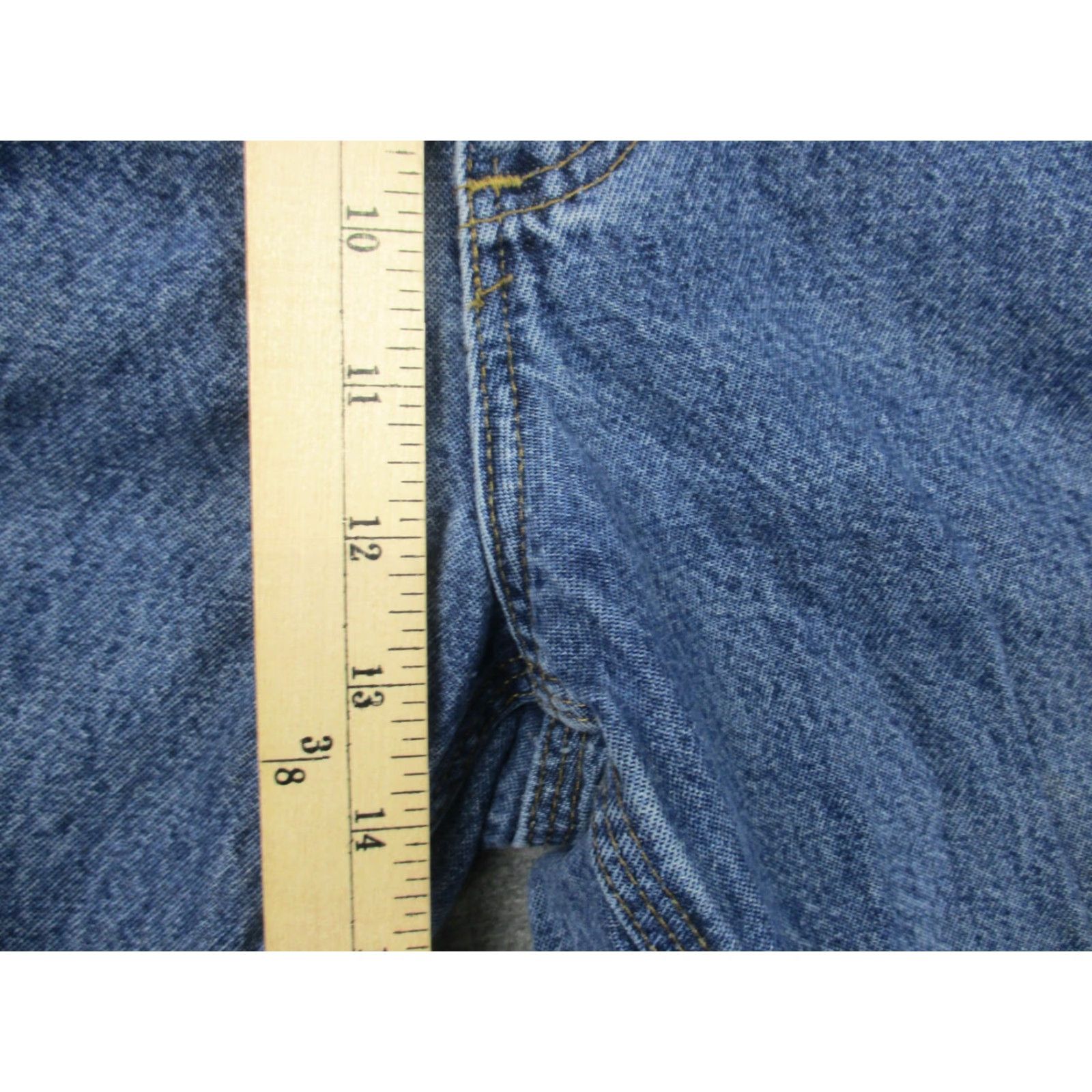 Carhartt VINTAGE Carhartt Jeans Mens 38x32 Blue Distressed Wide-Leg 90s Grunge DPS B13 DPS Jeans Women? Size US 38 / EU 54 - 5 Thumbnail