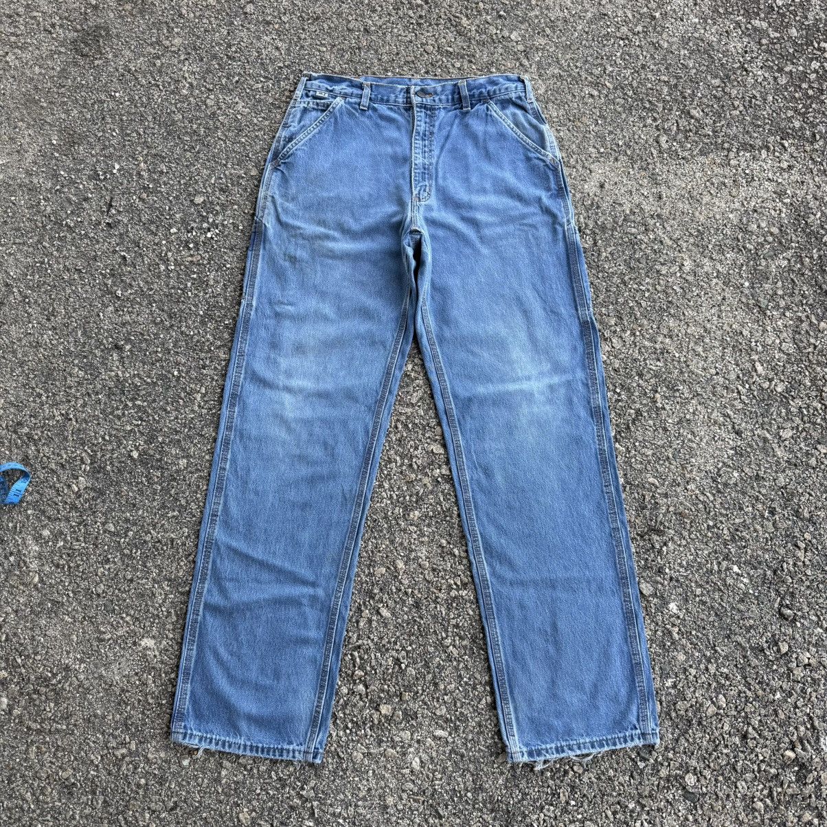 Carhartt VINTAGE CARHARRT STRAIGHT FADED CARGO PANTS Size US 34 / EU 50 - 1 Thumbnail