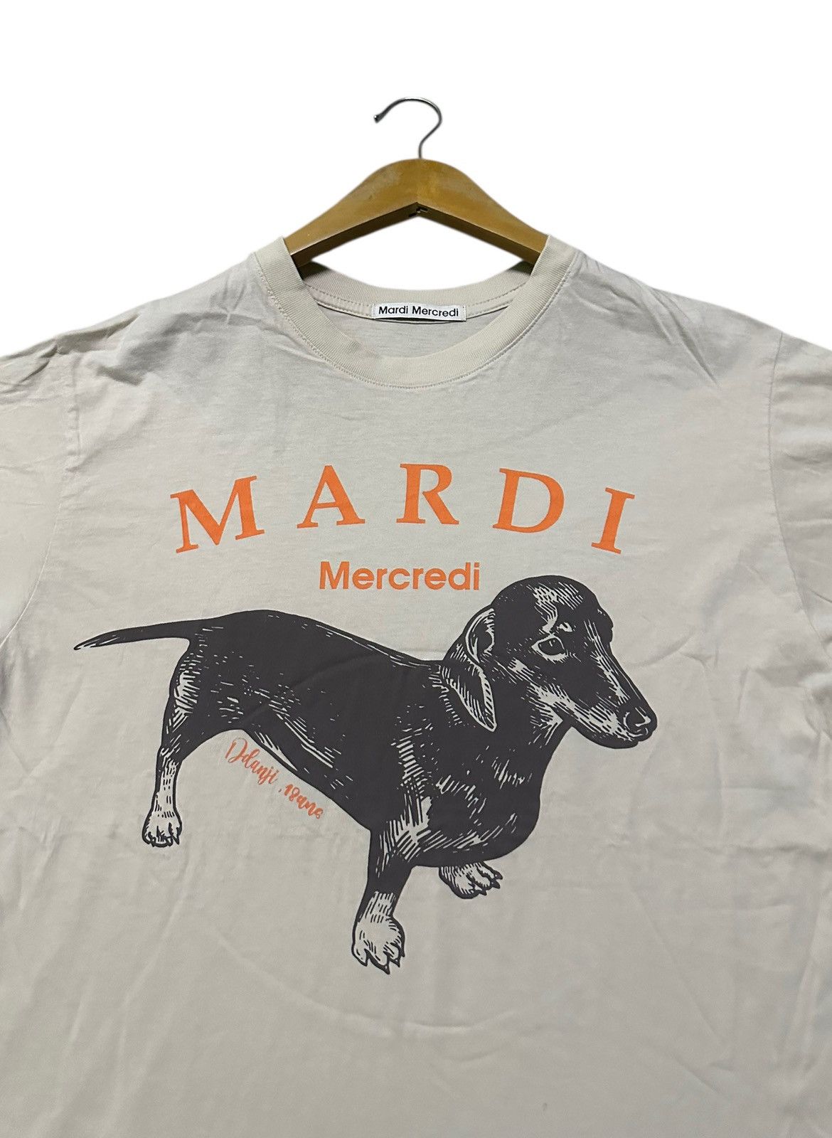 Japanese Brand Mardi mercredi tshirt Size US M / EU 48-50 / 2 - 2 Thumbnail