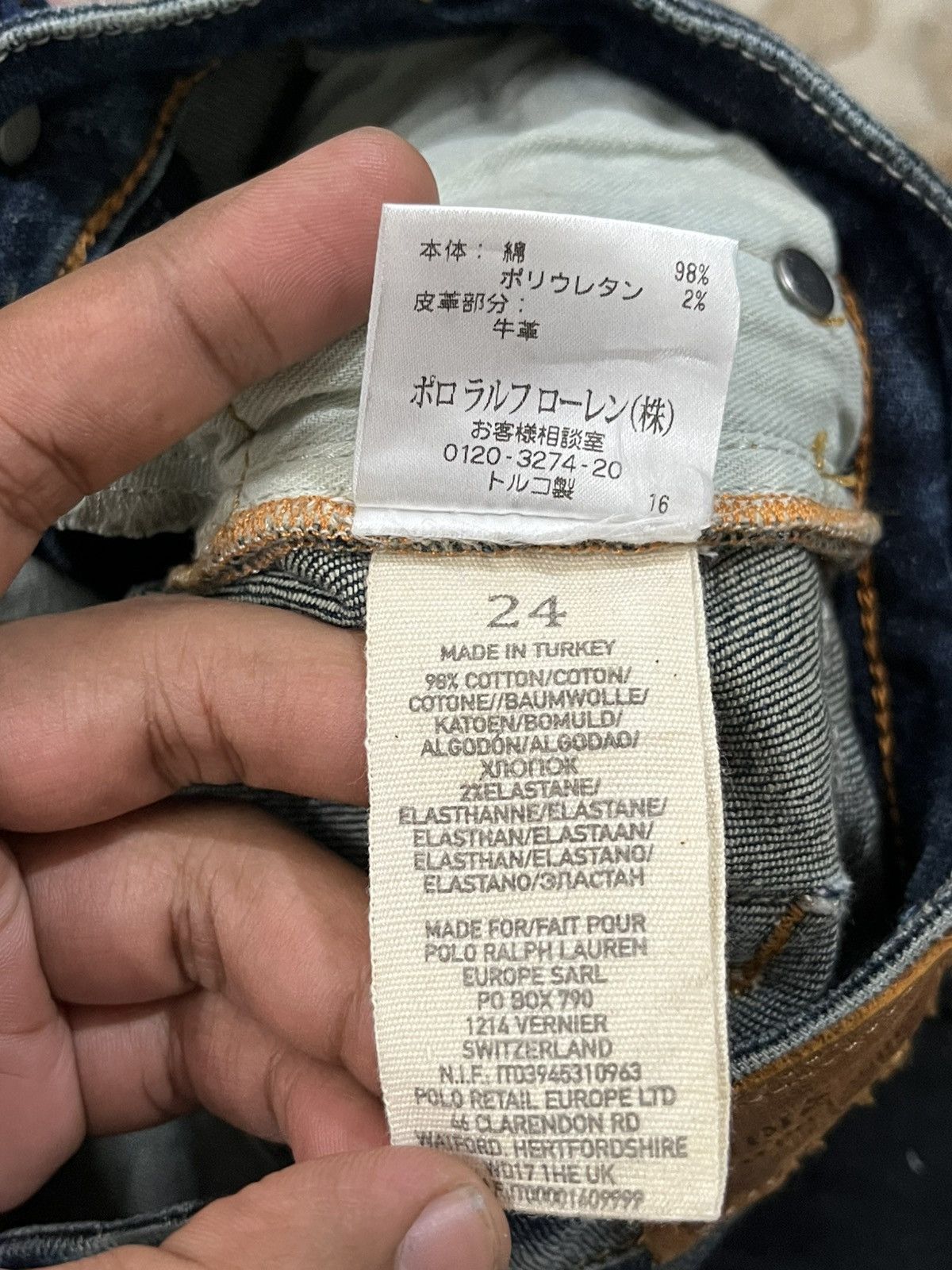 Denim & Supply Ralph Lauren × Ralph Lauren Vintage Denim Supply Ralph Lauren Indigo Patchwork Denim Size US 26 / EU 42 - 14 Thumbnail