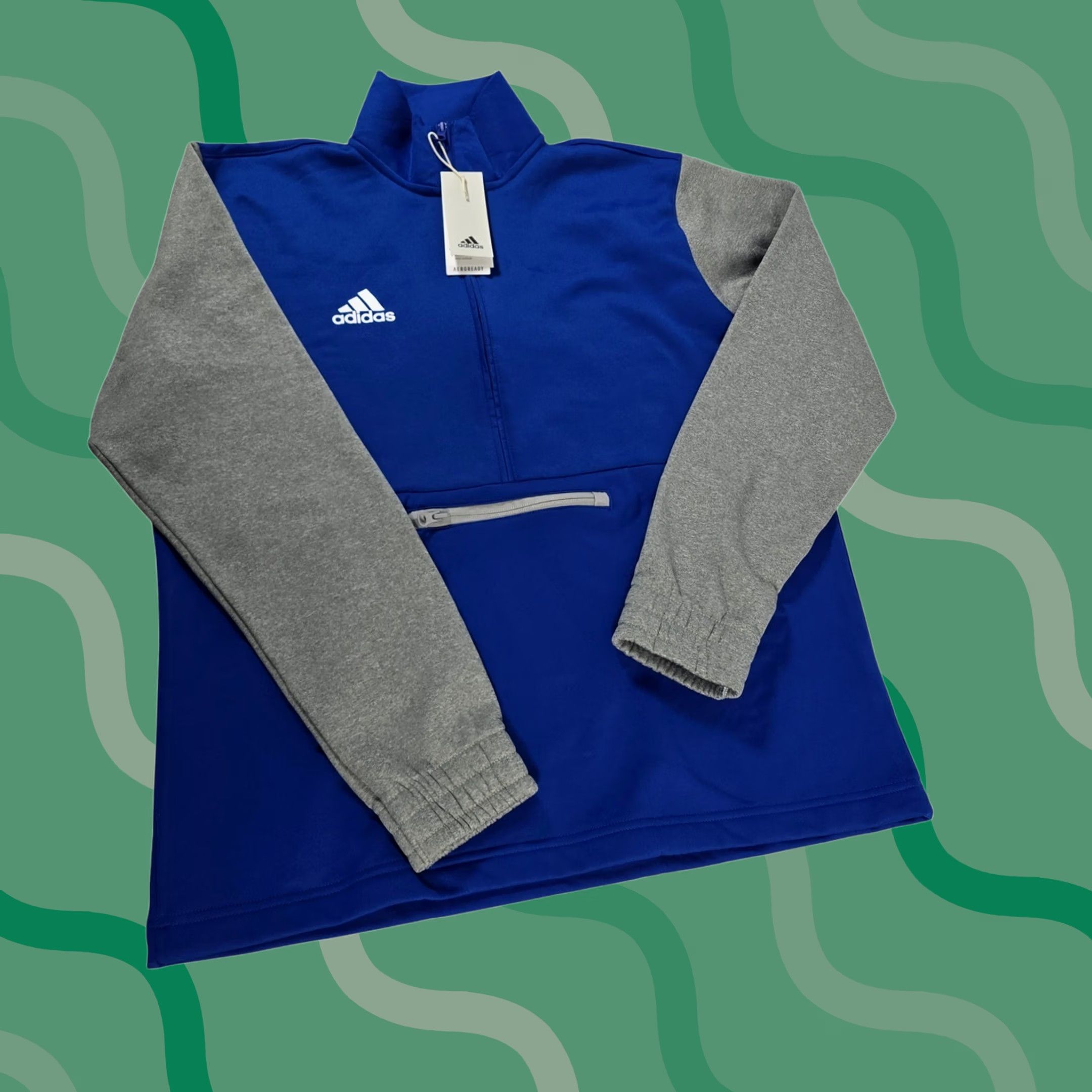 Adidas × Kith Adidas Kith Track Jacket Pull Over Warm Up GK Soccer 