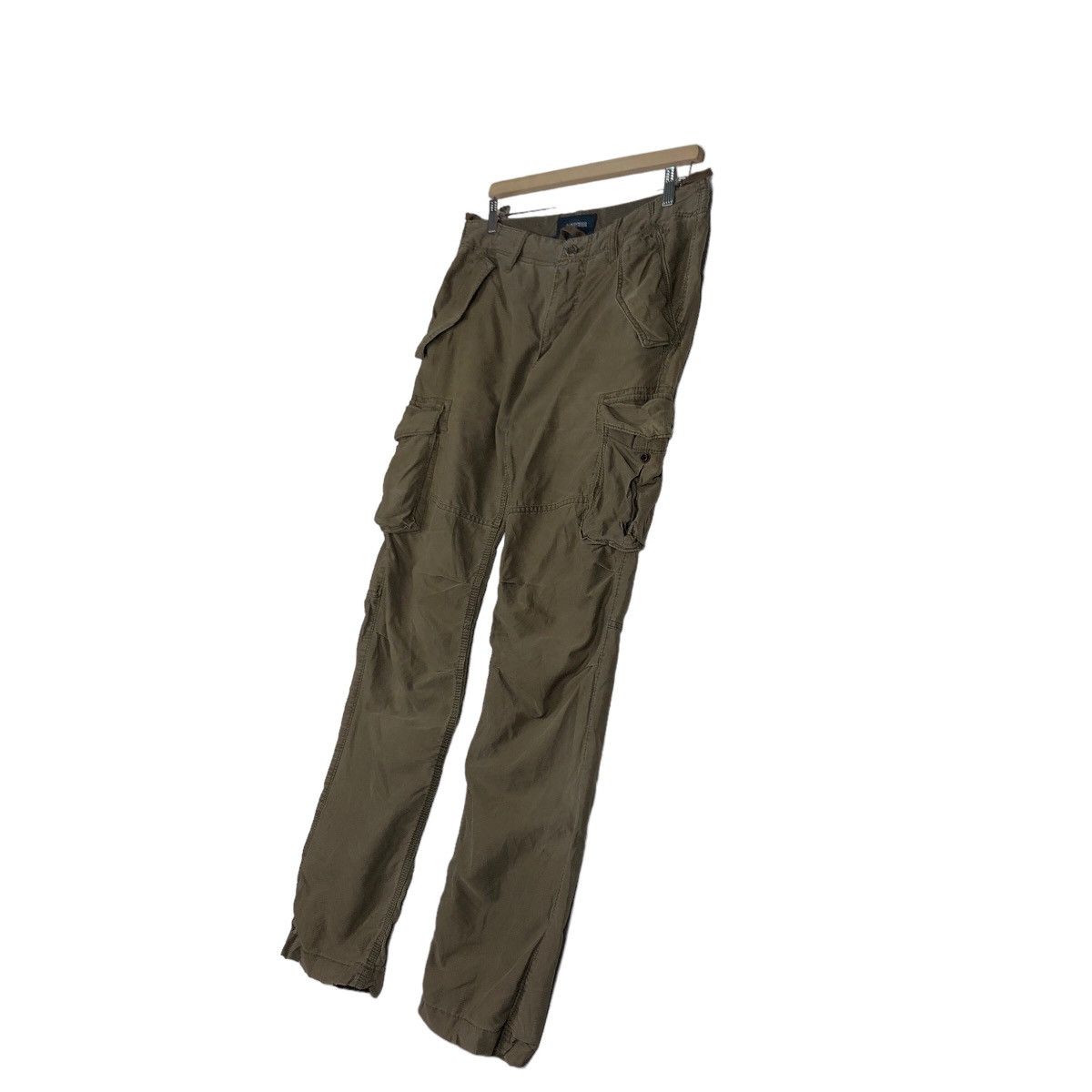 Hysteric Glamour 🔥Vintage Flare Cargo Pants Back Number Japan Multi Pockets Size US 32 / EU 48 - 2 Thumbnail