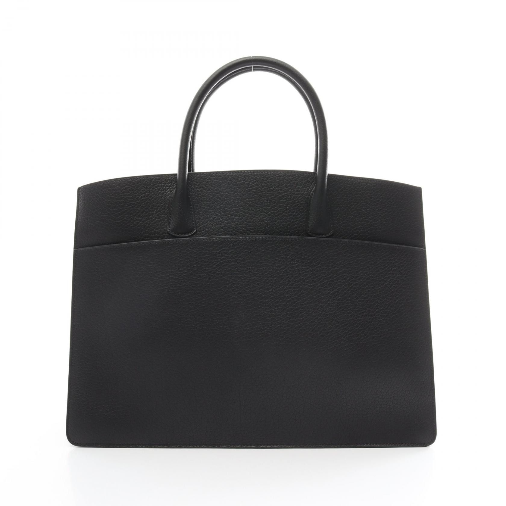 Hermes Hermes Clemence White Bass GM Leather Tote Bag in Great Condition Size ONE SIZE - 1 Thumbnail