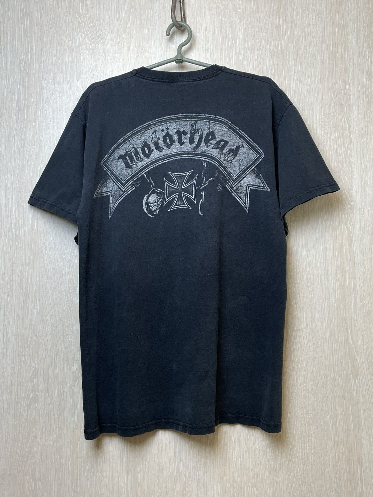Vintage Vintage MOTORHEAD black T-Shirt band Y2K 90s rock biker Size US L / EU 52-54 / 3 - 4 Thumbnail