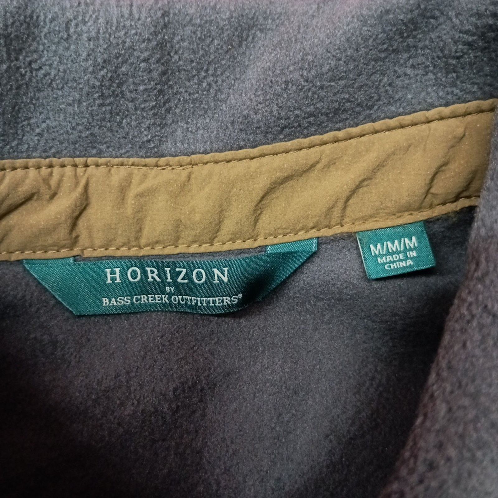 Other Horizon by Bass Creek Gray Fleece Snap Shirt Jacket Men’s M Size US M / EU 48-50 / 2 - 4 Thumbnail