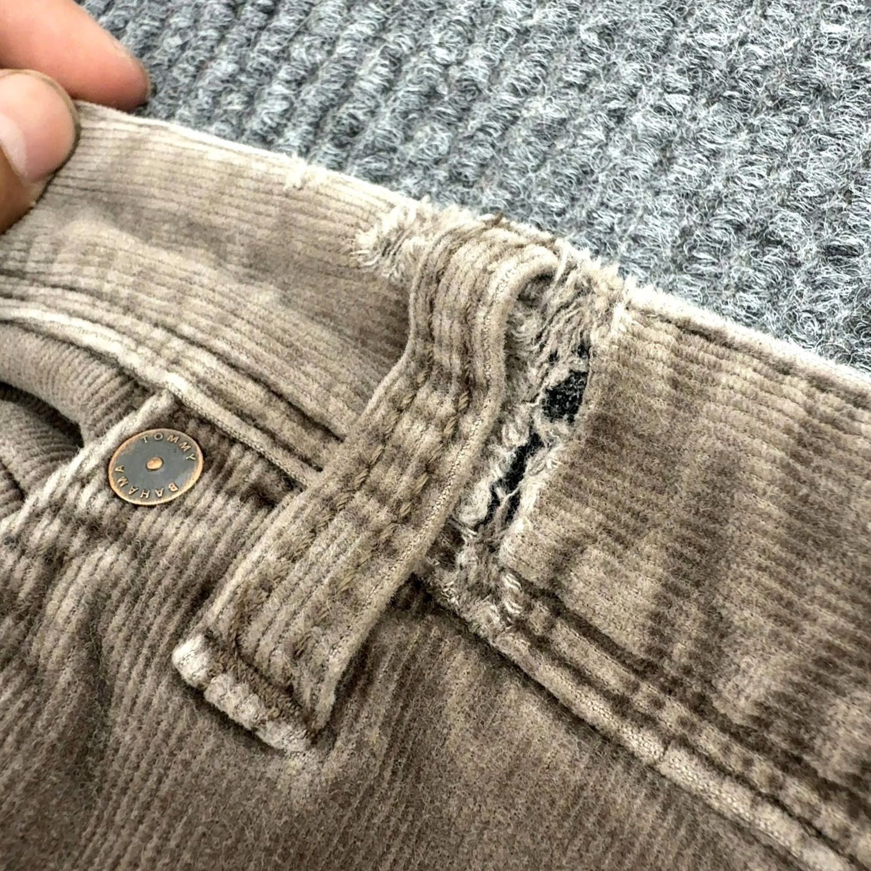 Tommy Bahama Tommy Bahama Pants Mens 38 Brown Cotton Corduroy Stretch Casual Coastal Style Size US 40 / EU 56 - 6 Thumbnail
