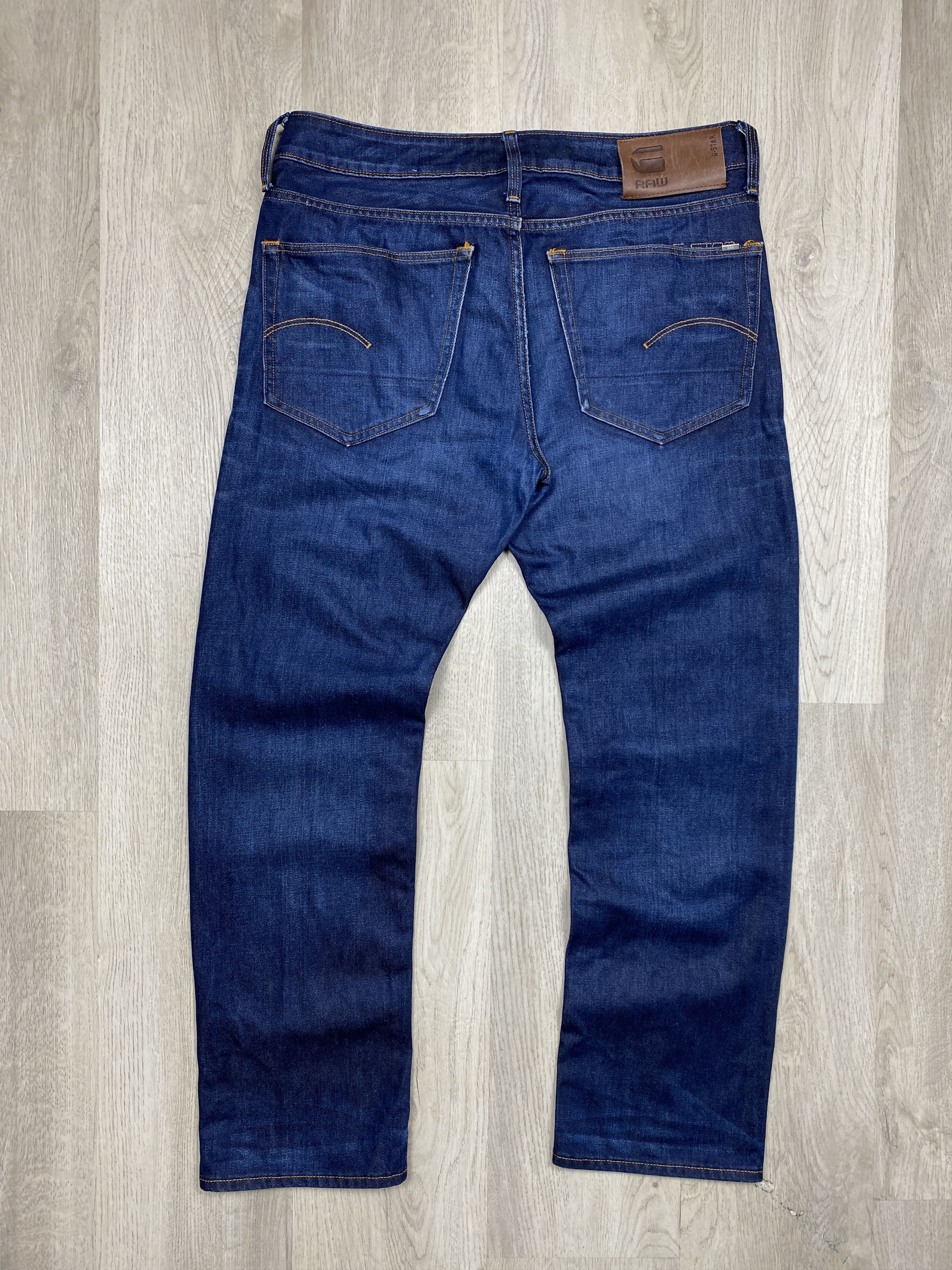 G-Star G Star Raw 3301 Straight Mens Denim Pants Jeans Size US 32 / EU 48 - 1 Thumbnail