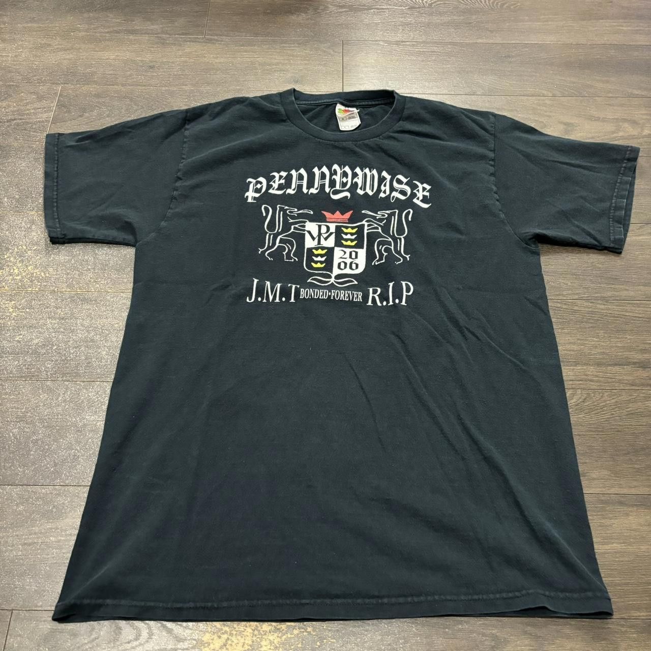 Designer Vintage Pennywise Jmt Bonded Forever T Shirt 2006 Large Size US L / EU 52-54 / 3 - 3 Thumbnail