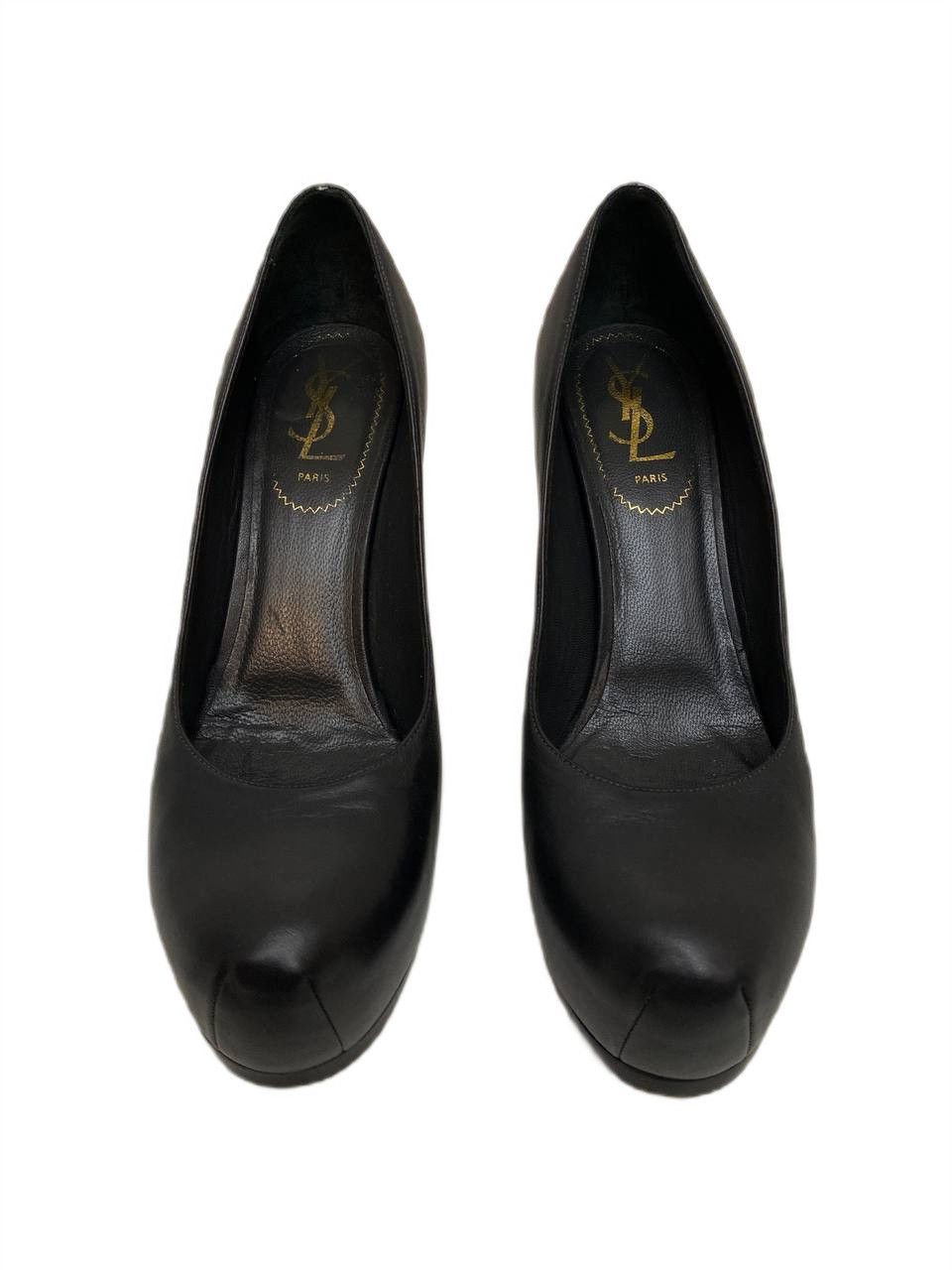 Yves Saint Laurent Yves Saint Laurent YSL Trib Too Leather High Heels Size US 6.5 / IT 36.5 - 1 Thumbnail
