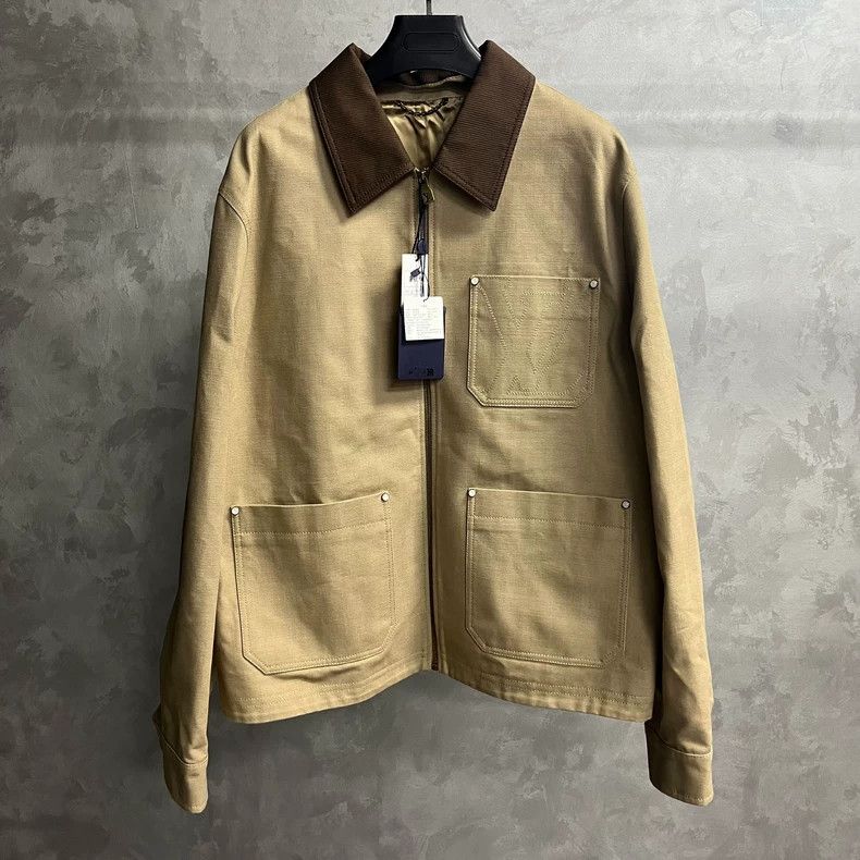 Louis Vuitton Beige Logo Pocket Jacket - dmc