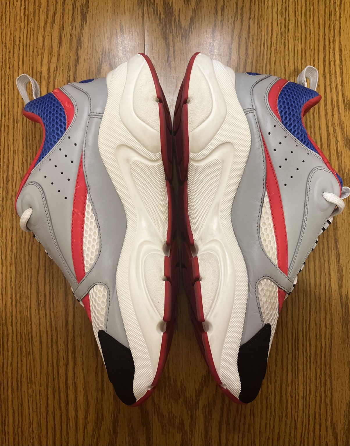 Dior Dior B22 Sneaker Red/Blue Size US 10 / EU 43 - 4 Thumbnail