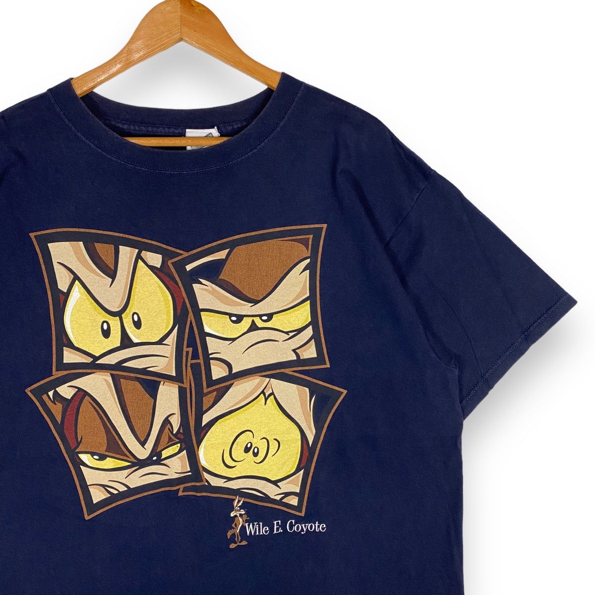 Cartoon Network × Vintage × Warner Bros VINTAGE 1999 WILE E COYOTE CARTOON MOVIE TEE Size US XL / EU 56 / 4 - 2 Thumbnail