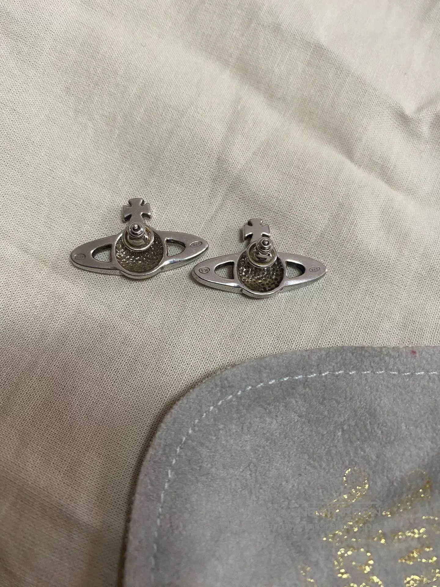 Vivienne Westwood vivienne westwood s925 silver earrings. Size ONE SIZE - 3 Thumbnail