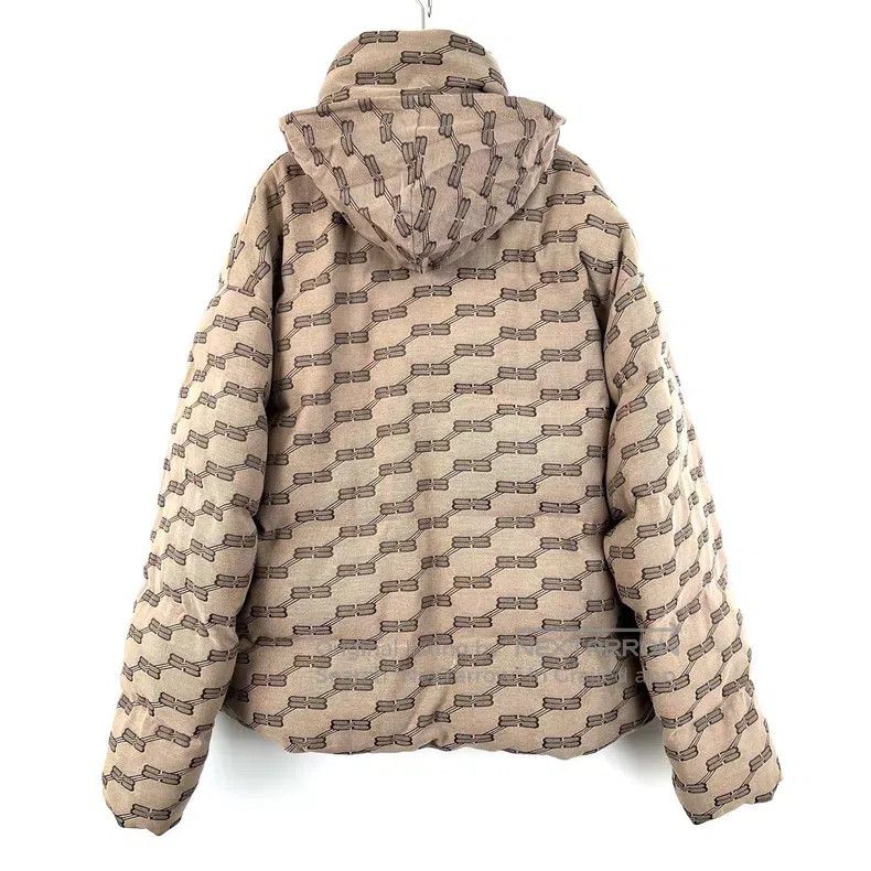 Balenciaga Balenciaga Khaki Embroidered Double B Full Print Foldable Size US M / EU 48-50 / 2 - 3 Thumbnail
