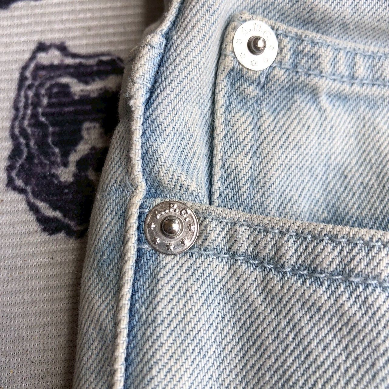 A.P.C. A.P.C. Jean Martin Light Wash Denim Pants Size US 30 / EU 46 - 8 Thumbnail