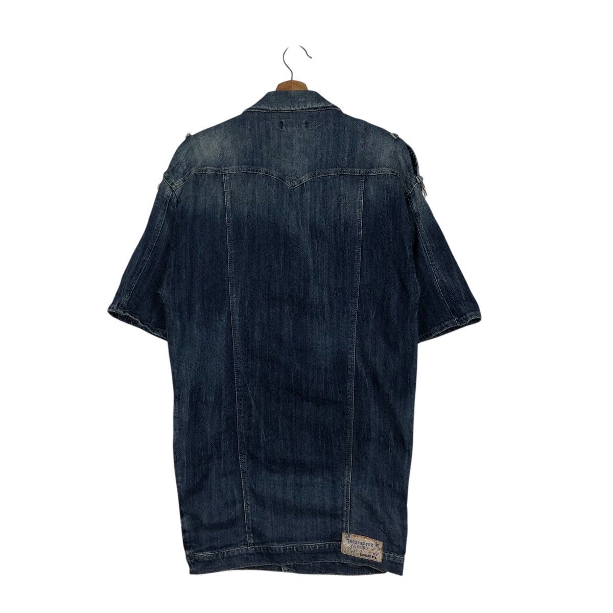 Diesel Diesel Long Sleeve Denim Coat (Short Sleeve) Vintage Wash XS Size US XS / EU 42 / 0 - 10 Thumbnail