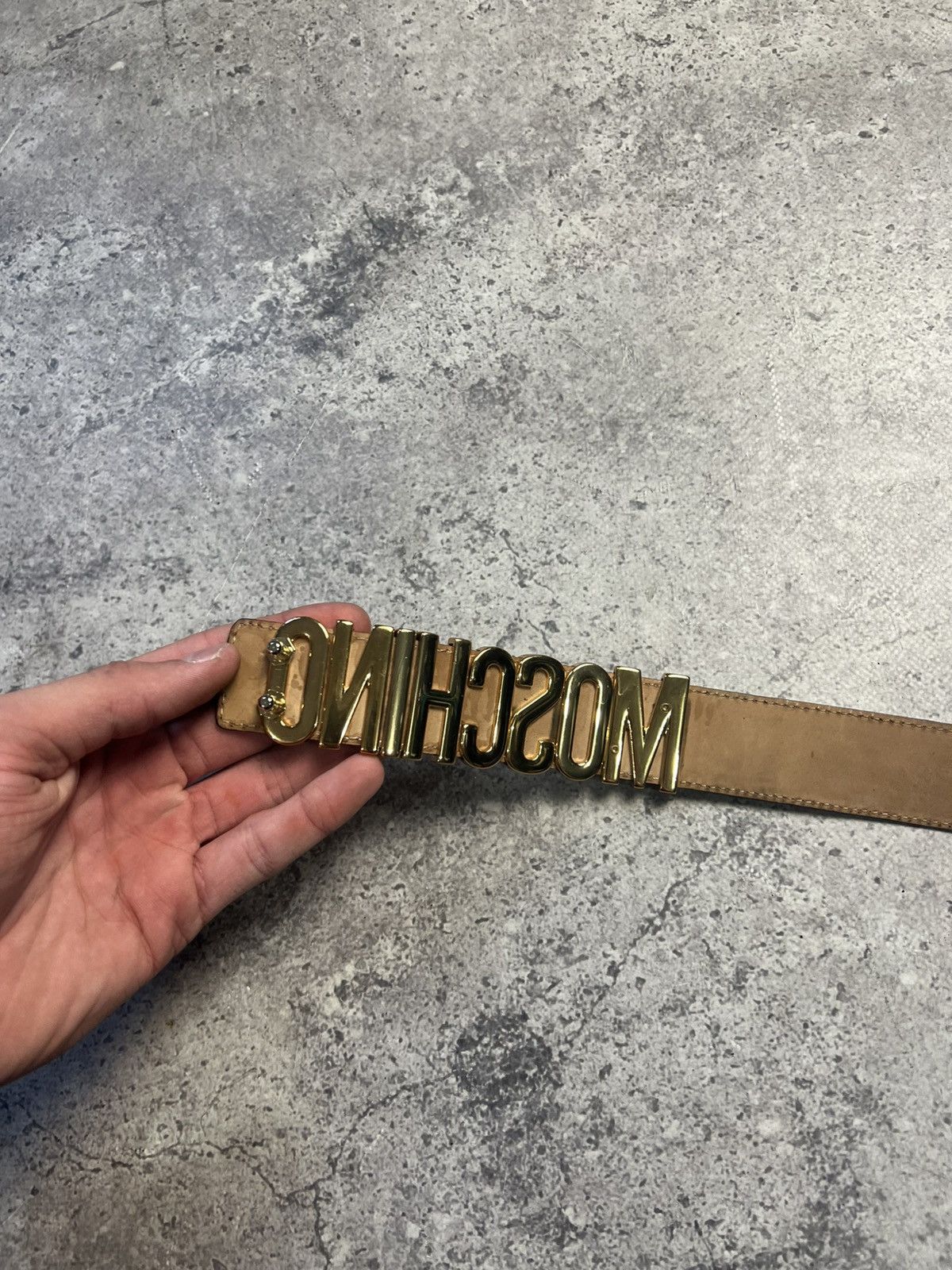 Moschino Moschino Belt White Size ONE SIZE - 4 Thumbnail