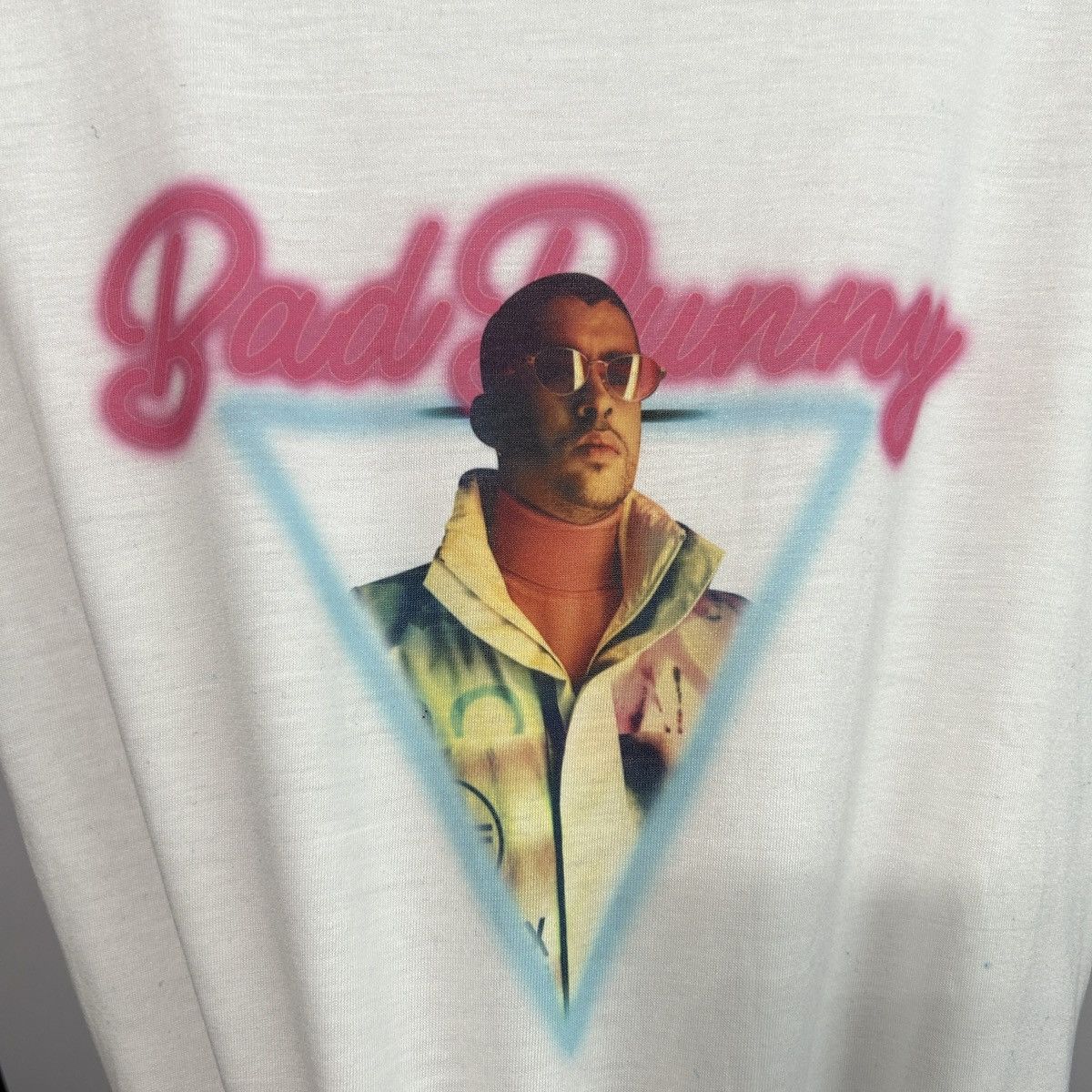 Other Bad Bunny White Graphic Music Tshirt Size Small - "Terry" Size S / US 4 / IT 40 - 15 Thumbnail