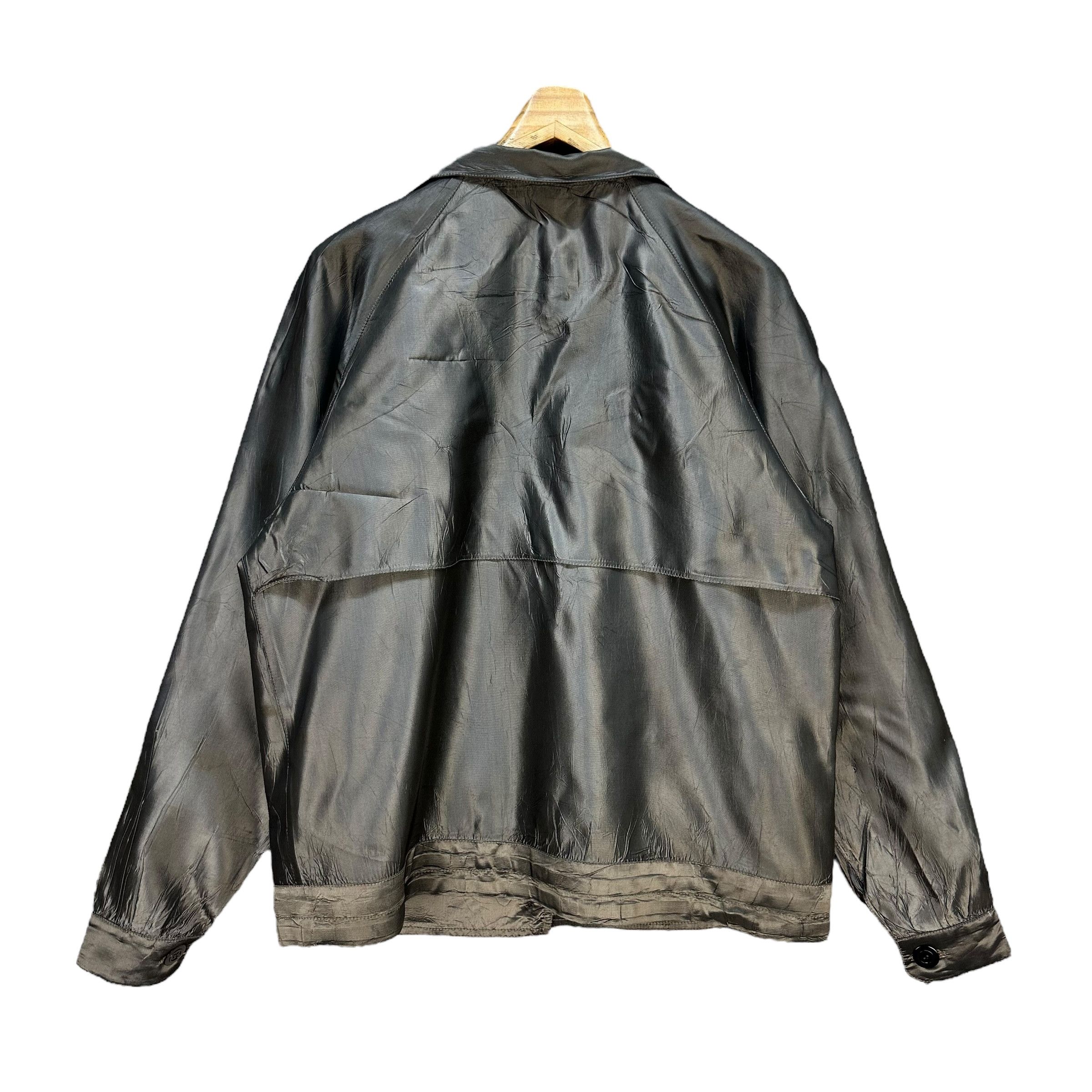 Vintage 90's SUSANNA BEVERLY HILLS Shiny Grey Jacket #A75-1812 Size S / US 4 / IT 40 - 12 Thumbnail