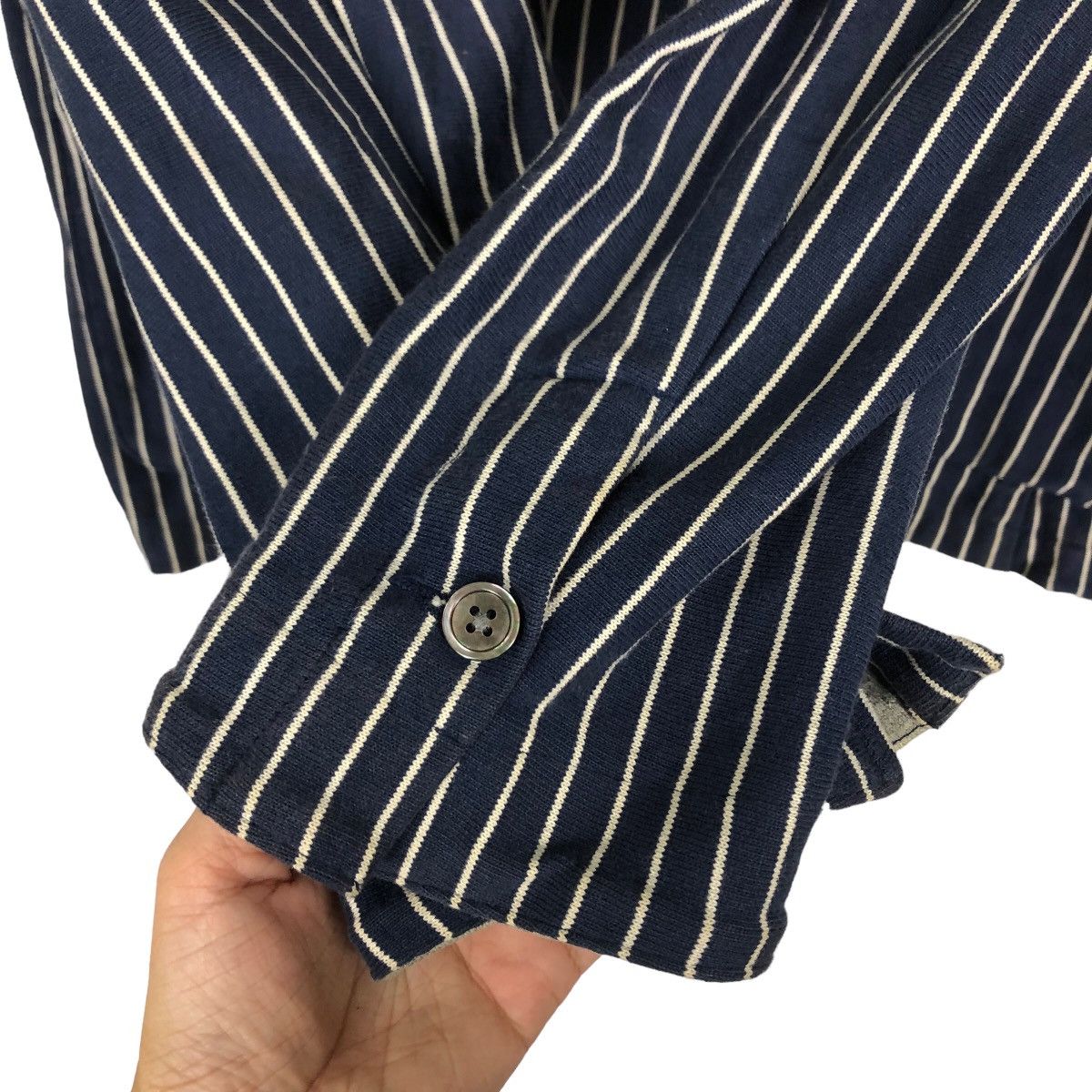 Issey Miyake 🔥90’s HIKORY CHORE JACKET SHIPS ISSEY MIYAKE Size US L / EU 52-54 / 3 - 12 Thumbnail