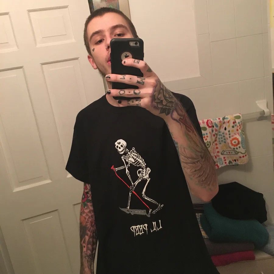 Lil Peep Lil Peep October tee Size US L / EU 52-54 / 3 - 8 Thumbnail