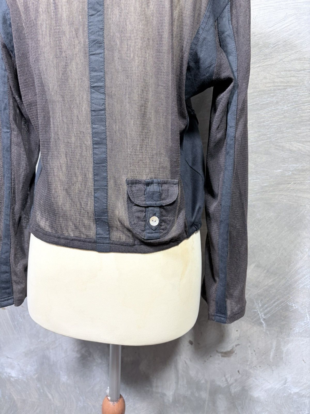 Le Grande Bleu (L.G.B.) Y2K Japanese Women Mesh Outer Tops Size M / US 6-8 / IT 42-44 - 8 Thumbnail