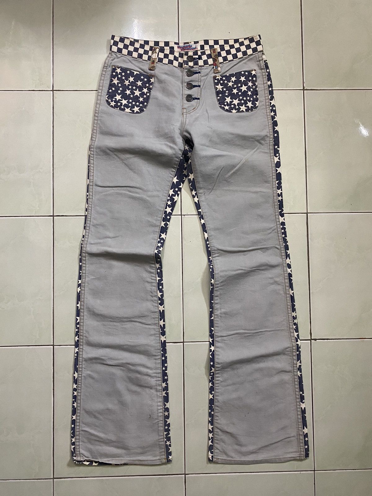 Hysteric Glamour Vintage Hysteric Glamour Star Denim Size US 29 - 1 Thumbnail