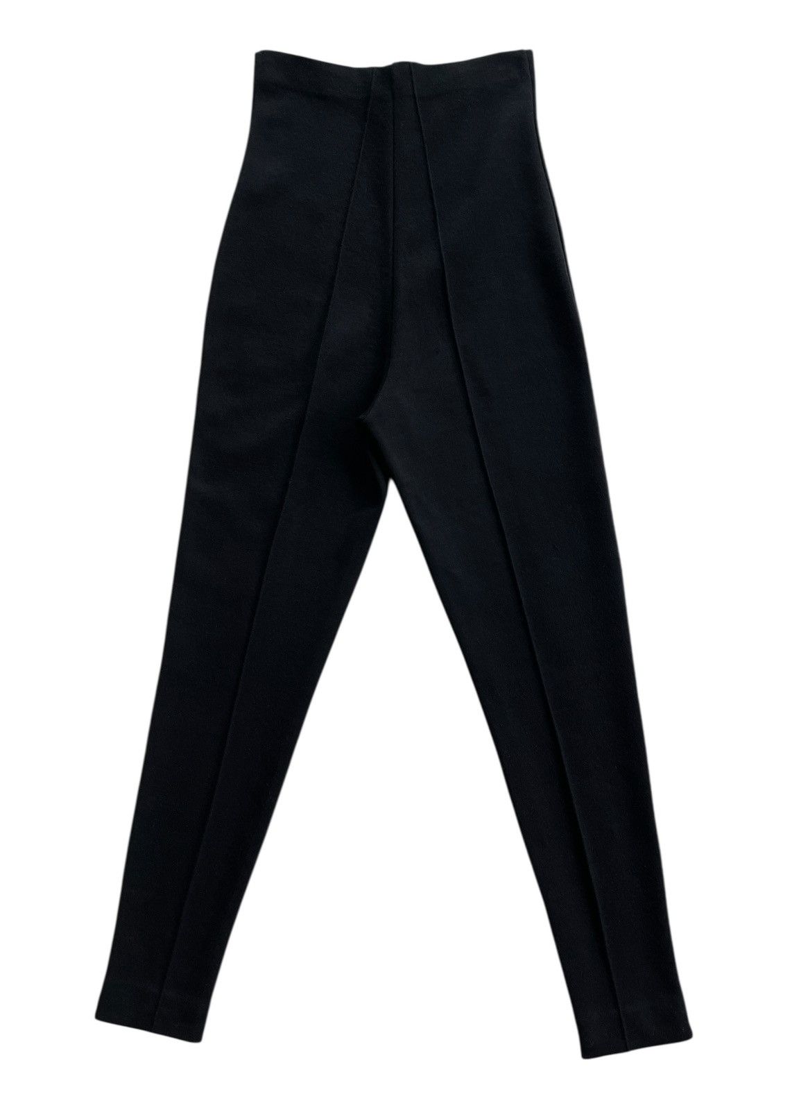 Romeo Gigli AW1990 Archive Romeo Gigli High Waist Black Trousers Size 30" / US 8 / IT 44 - 4 Thumbnail