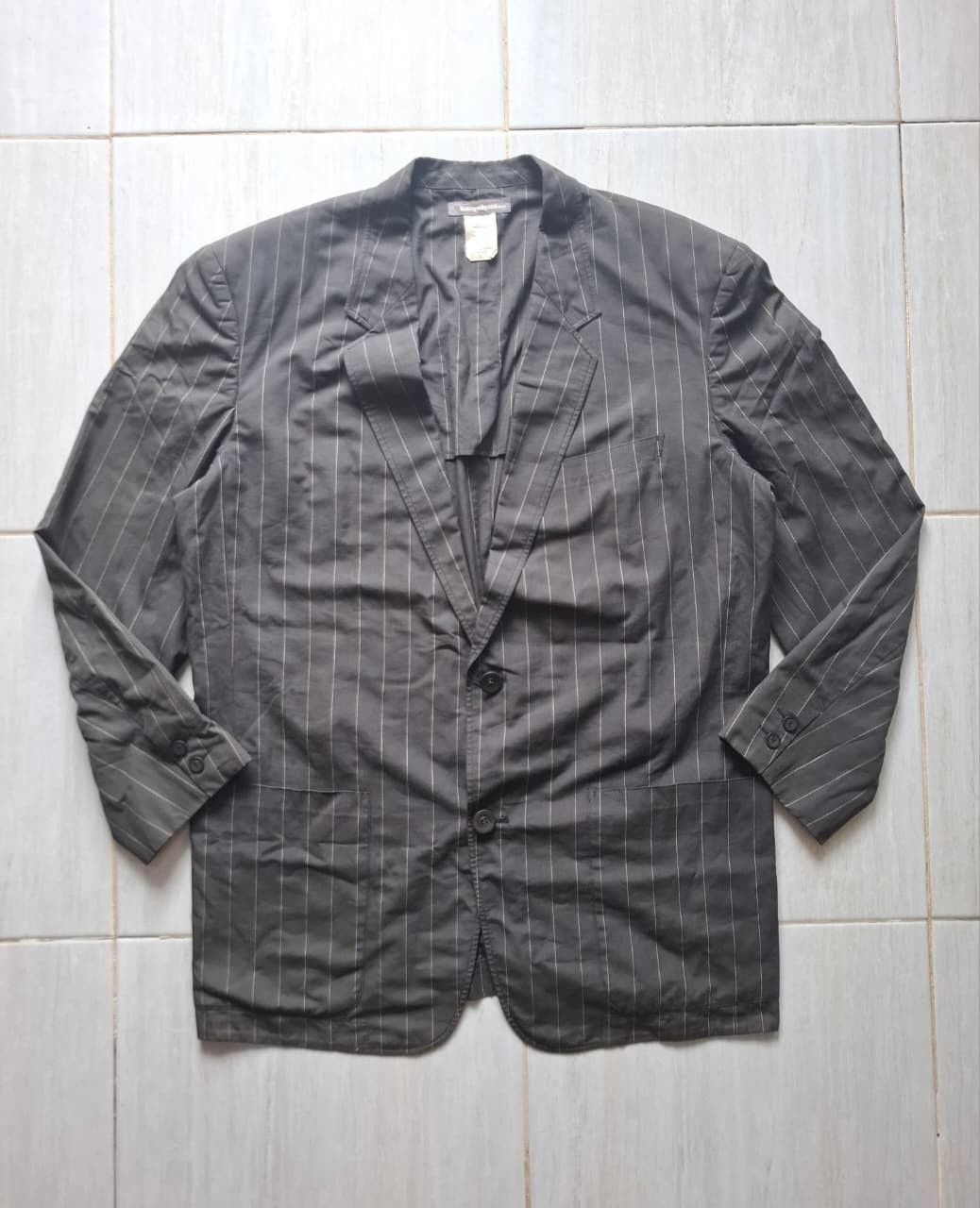 Issey Miyake Issey Miyake men suit stripe Size US M / EU 48-50 / 2 - 2 Thumbnail